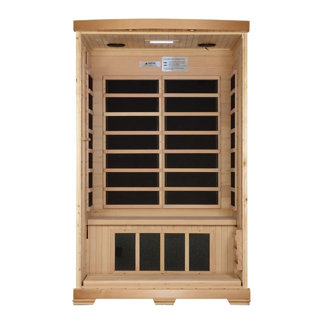 HealthSmart 2-Person Value Sauna Hemlock