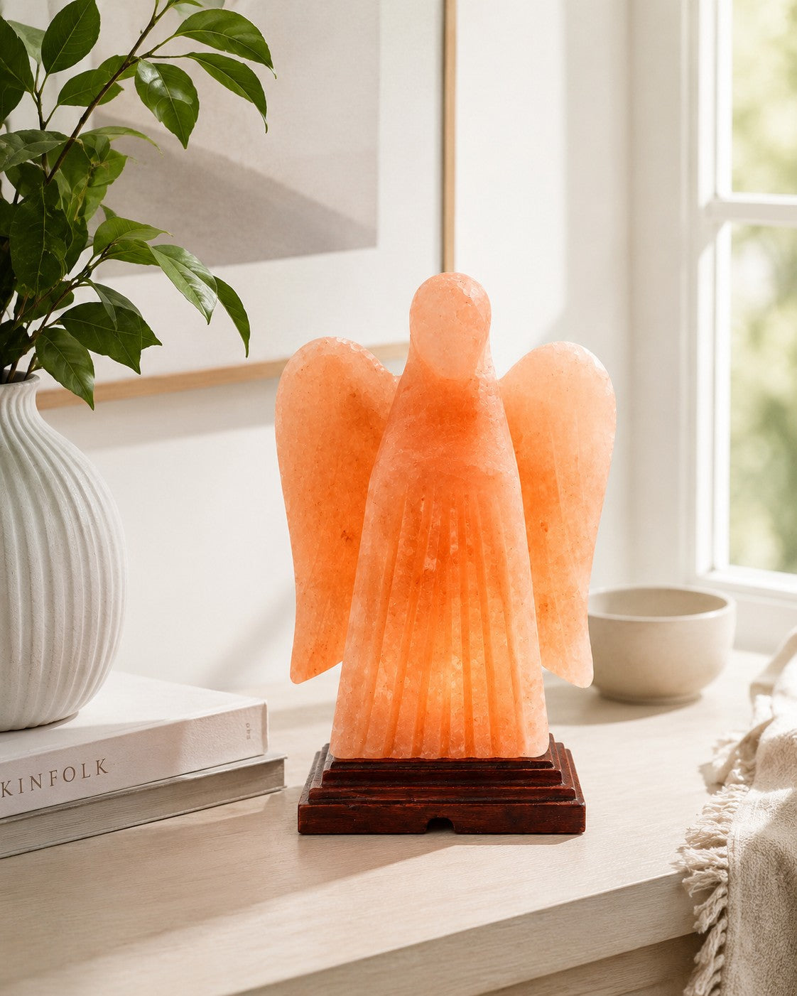 Angel Salt Lamp