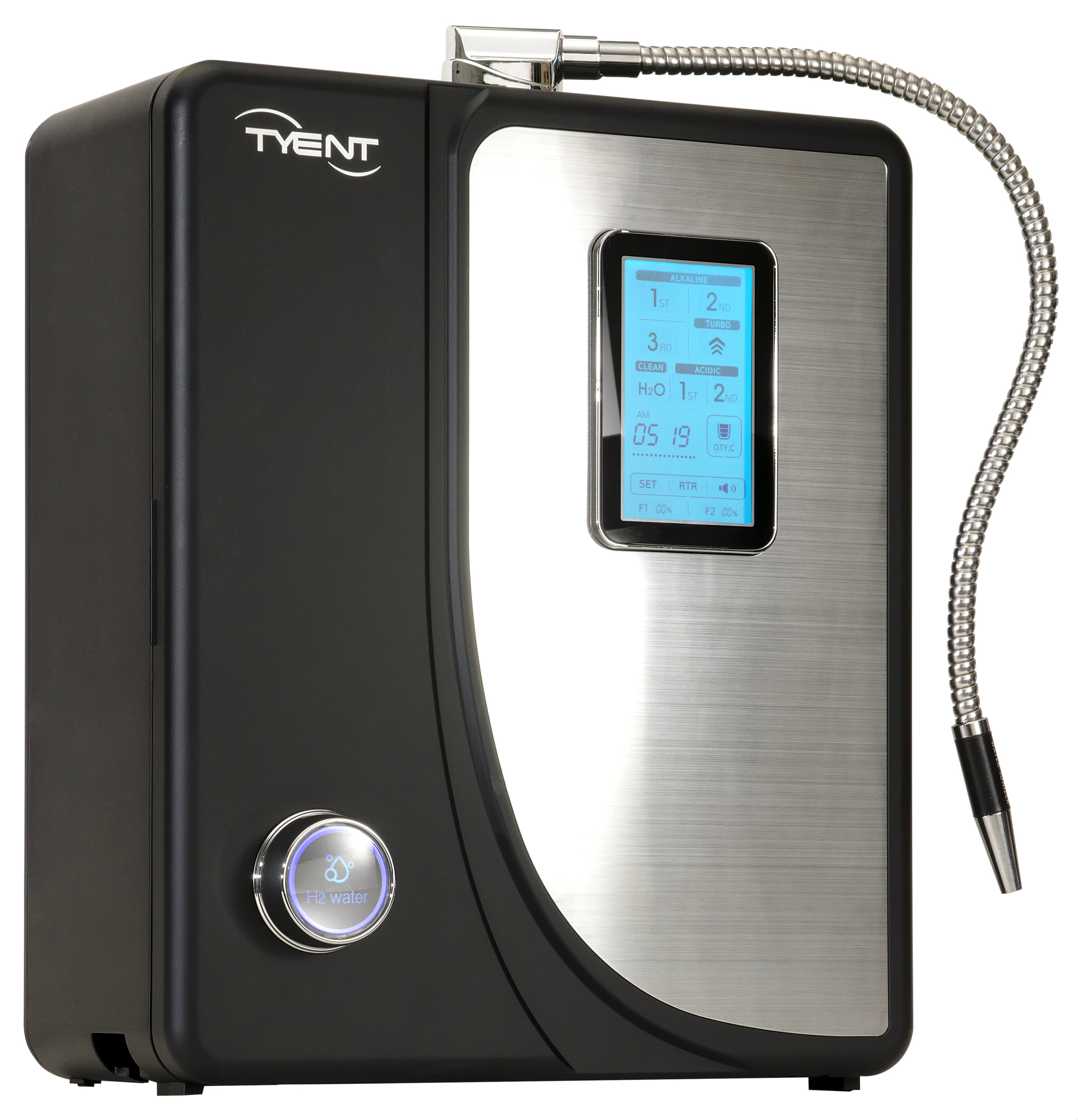 Tyent USA Alkaline H2 HYBRID Ionizer 2025 Model Above-Counter Hybrid Ionizer