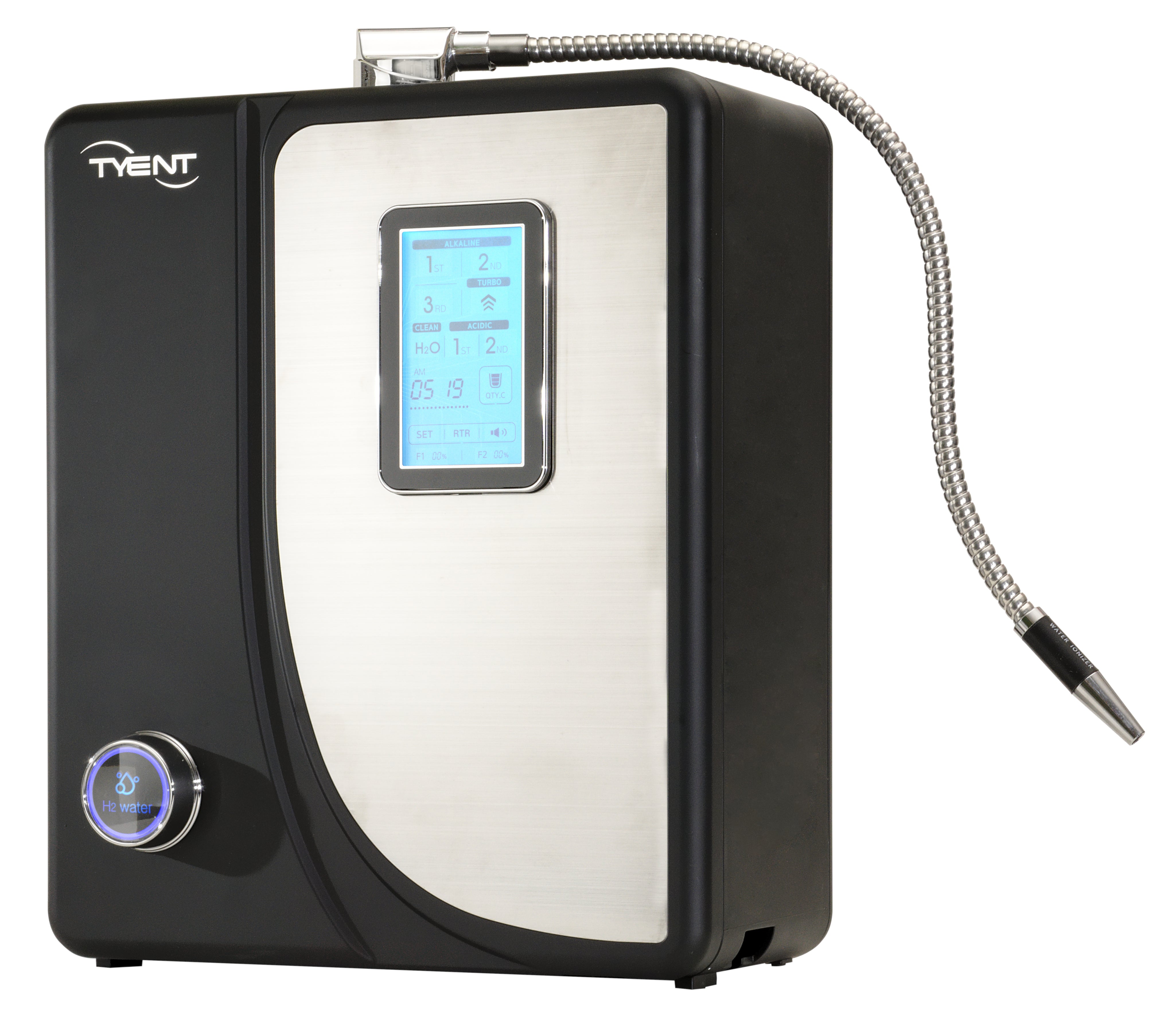 Tyent USA Alkaline H2 HYBRID Ionizer 2025 Model Above-Counter Hybrid Ionizer