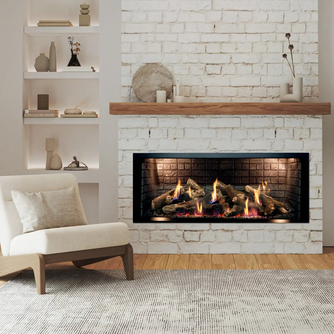 American Hearth Empire 60" McKinley Linear Gas Fireplace