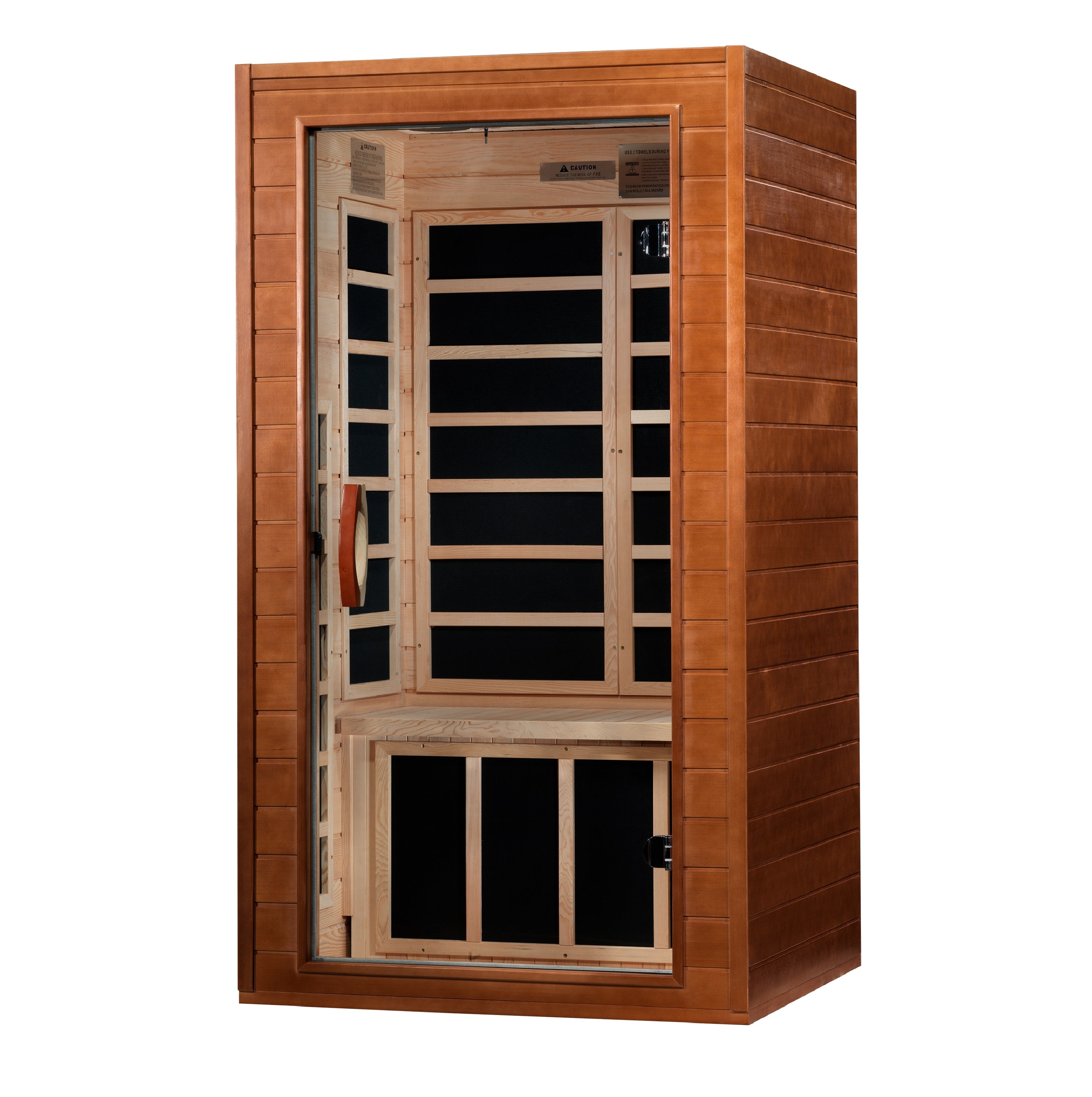 Dynamic "Avila" 1-2 Person Low EMF FAR IR Sauna (DYN-6103-01)