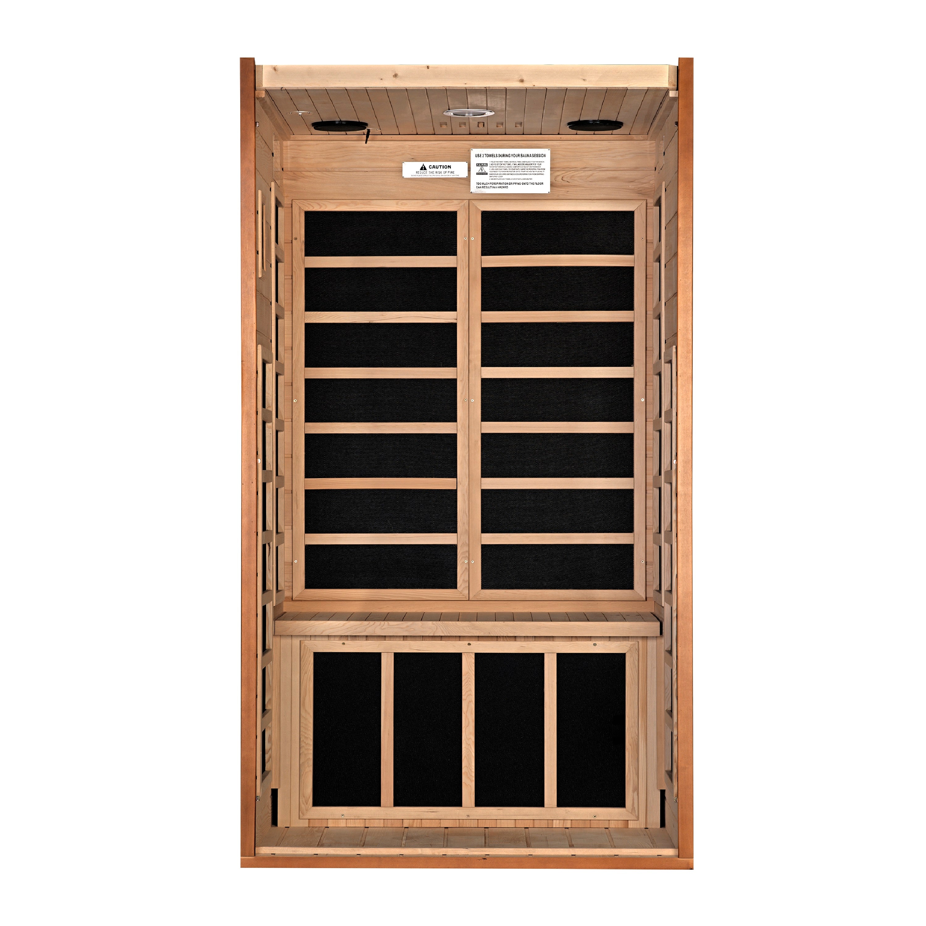 Dynamic "Avila" 1-2 Person Low EMF FAR IR Sauna (DYN-6103-01)