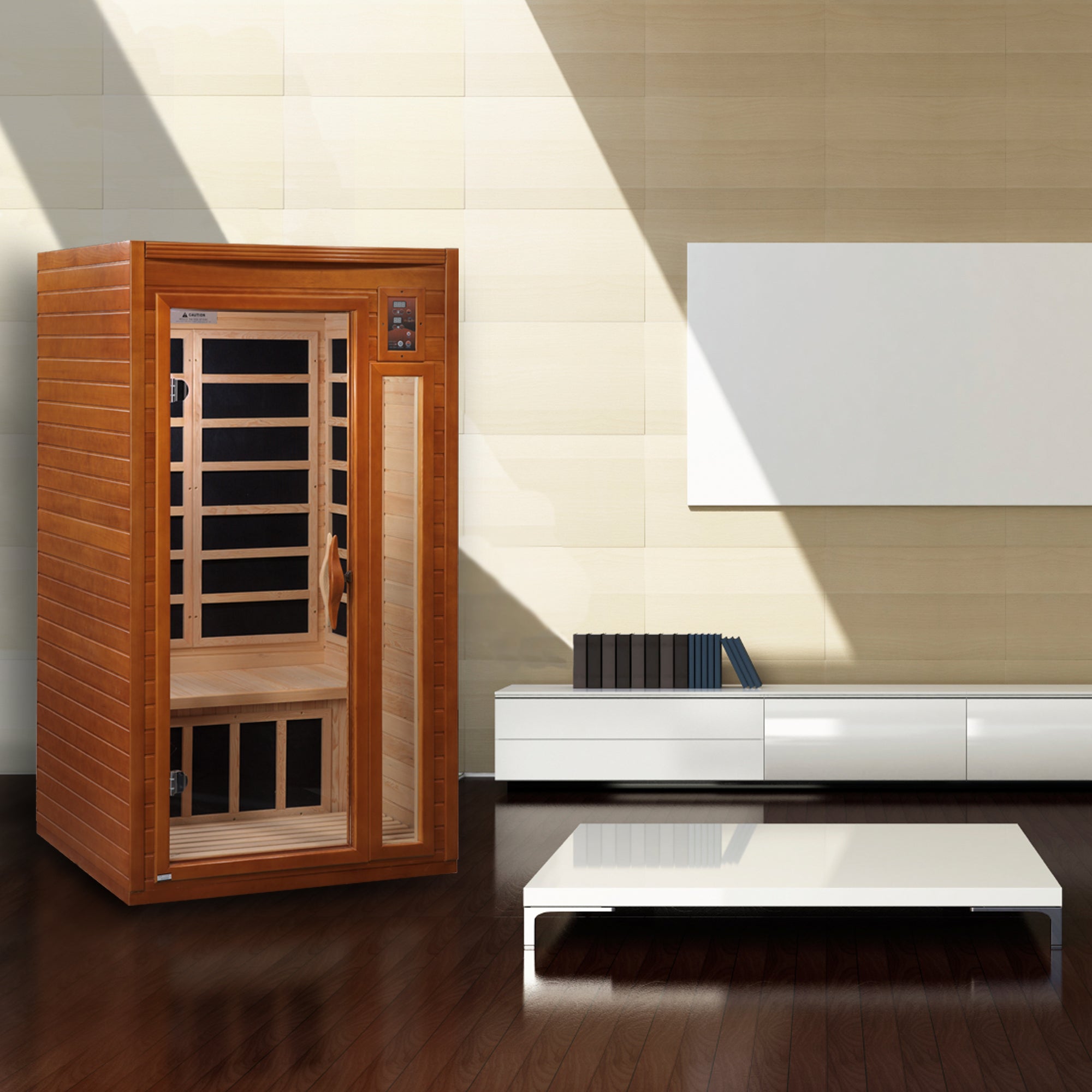 Dynamic "Barcelona" 1-2 Person Low EMF Far IR Sauna (DYN-6106-01)