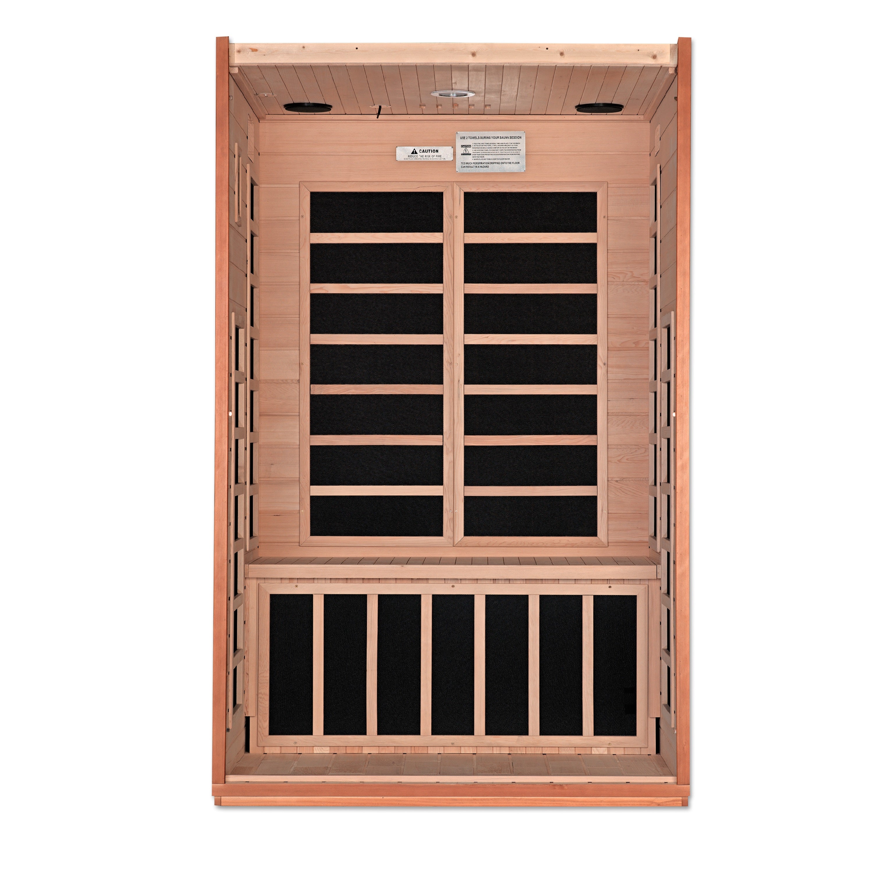 Dynamic "Cordoba" 2 Person Low EMF - FAR Infrared Sauna (DYN-6203-01)
