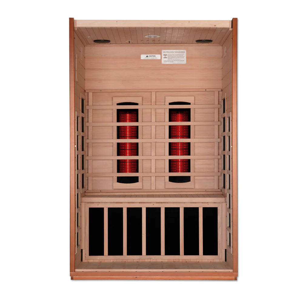 Golden Designs Dynamic "Cordoba" 2 Person Full Spectrum IR Sauna (DYN-6203-02 FS)