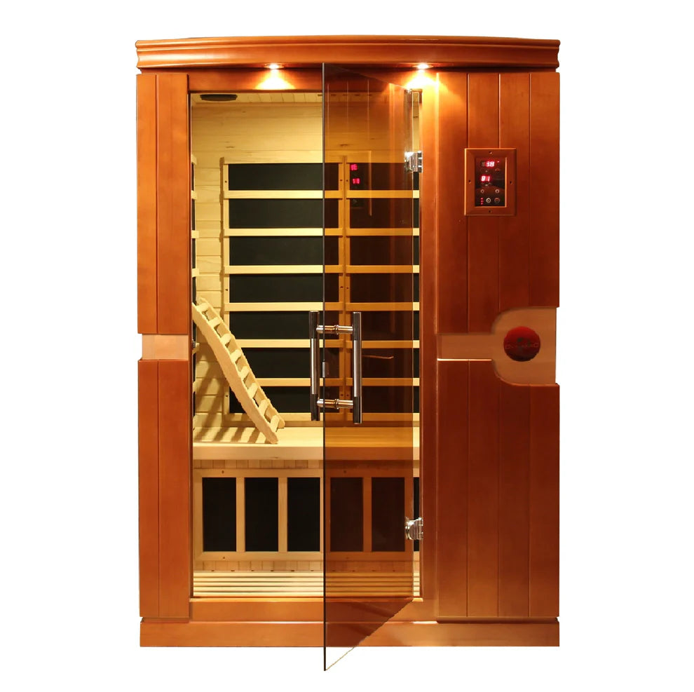 Golden Designs Dynamic "Venice" 2 Person Ultra Low EMF - Far Infrared Sauna (DYN-6210-01 Elite)