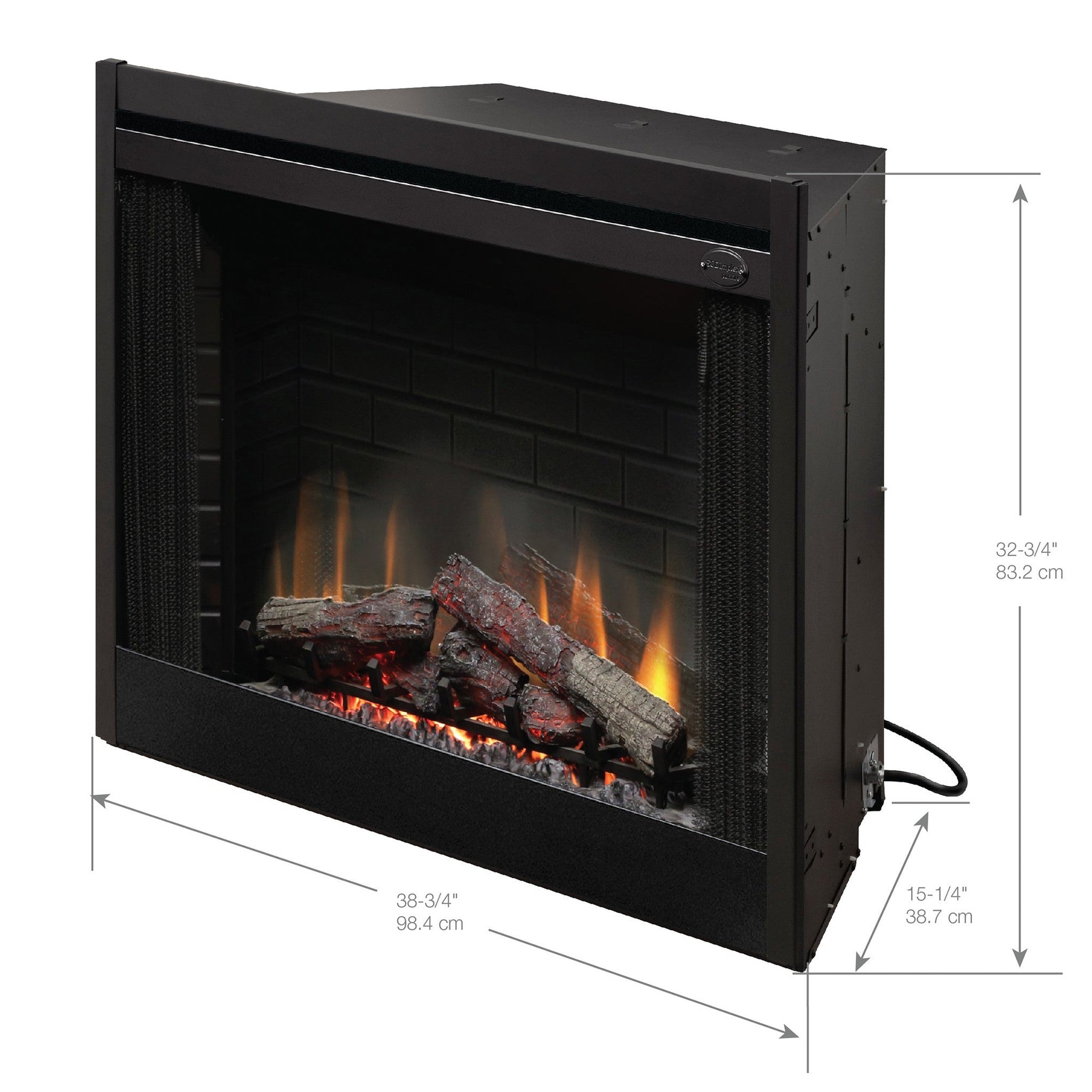Dimplex BF Deluxe 39" Built-in Electric Firebox