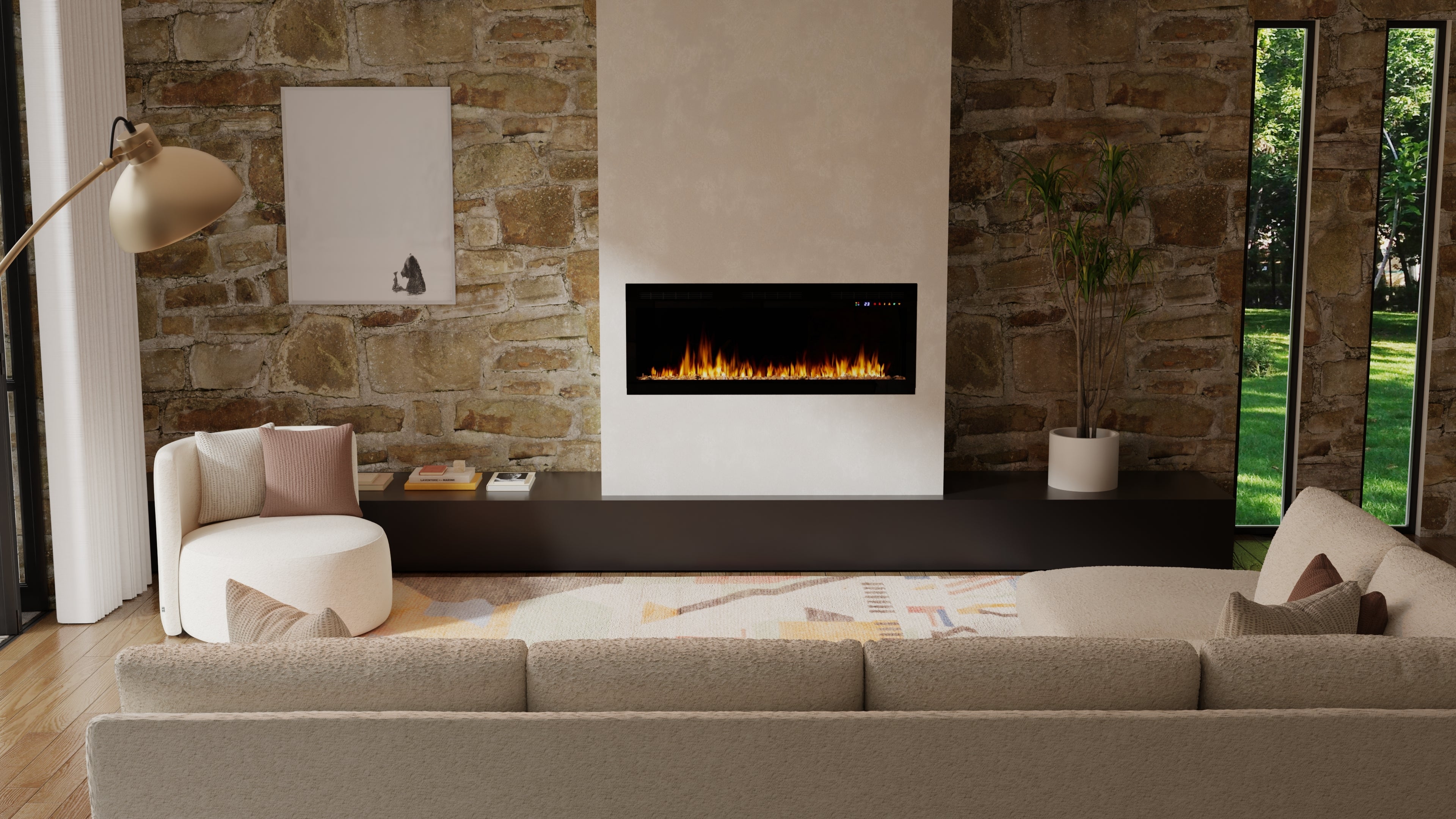 Dimplex Vital Sense 50" Built-in Linear Electric Fireplace