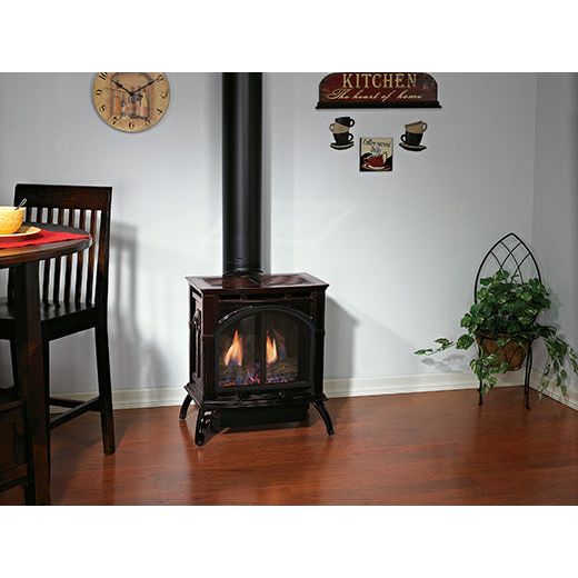 American Hearth Empire Small Spirit Direct Vent Gas Stove - 21"