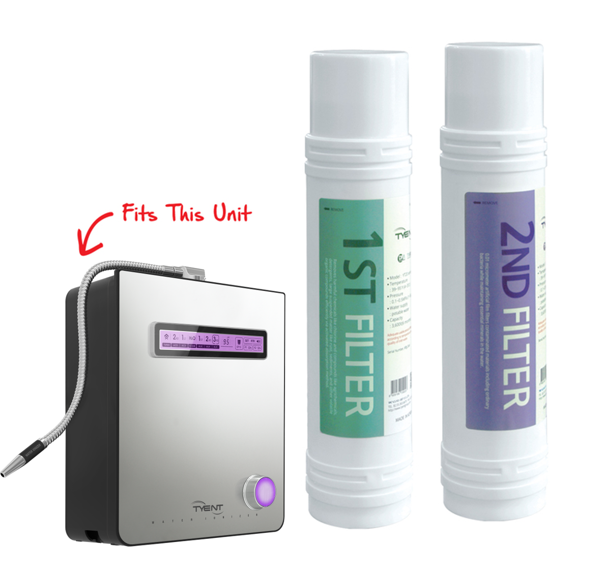 Tyent USA Water Ionizer EDGE-9000 TURBO