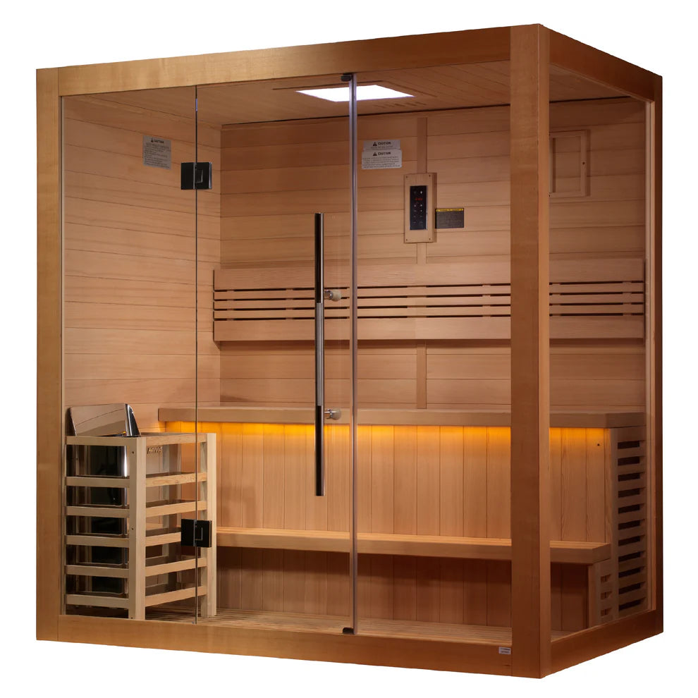 Golden Designs "Forssa" 3-4 Person Traditional Sauna (GDI-7203-01)