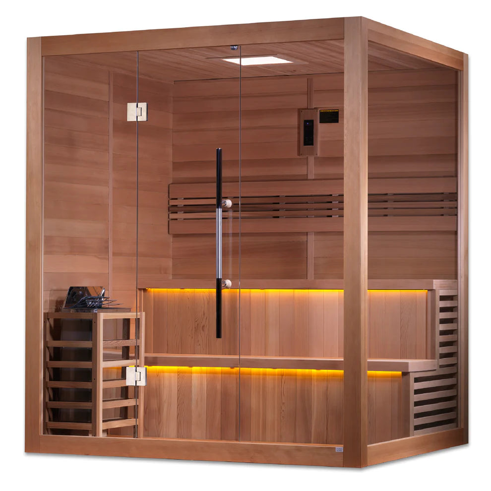 Golden Designs "Kuusamo" 6 Person Traditional Sauna (GDI-7206-01)