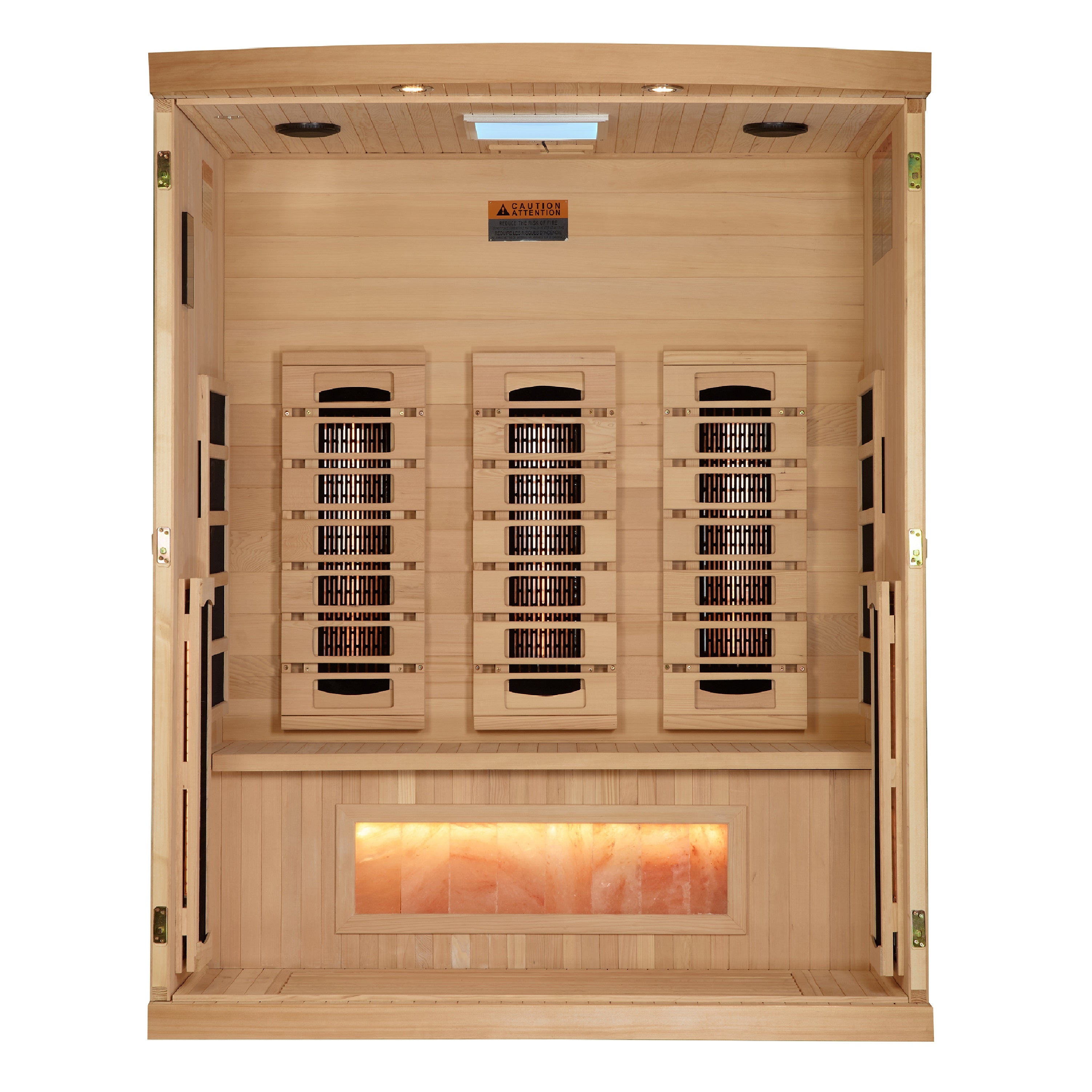 Golden Designs 3-Person Full Spectrum PureTech™ Near Zero GDI-8030-03 (Under 3MG) EMF FAR Infrared