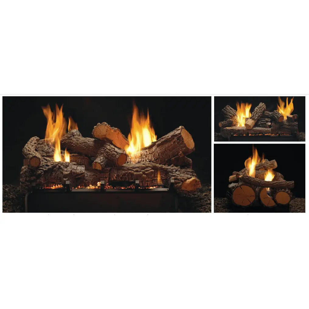 American Hearth Empire Vail Premium Peninsula & See-Thru Vent-Free Fireplace