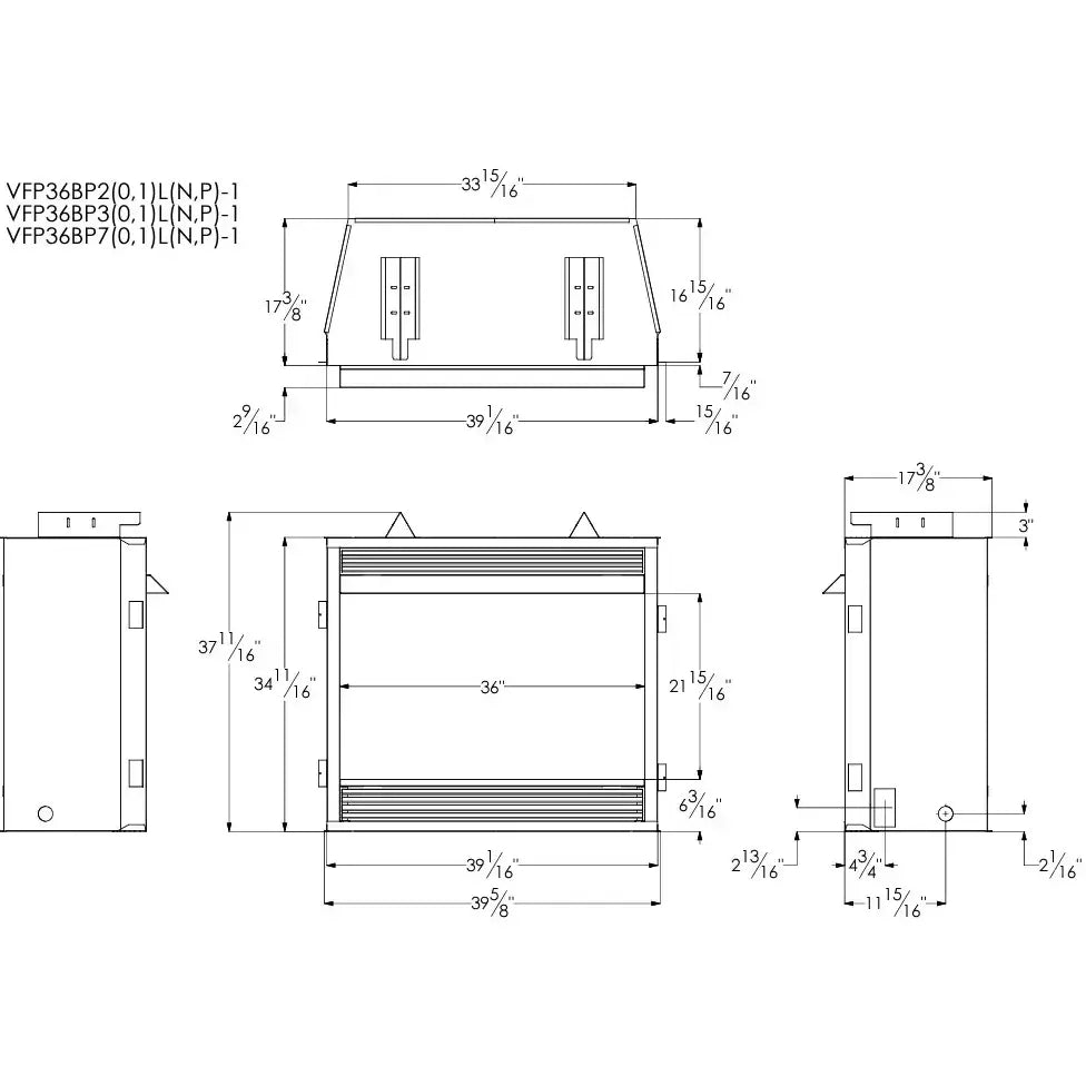 American Hearth Empire Vail Premium 32" Vent-Free Fireplace