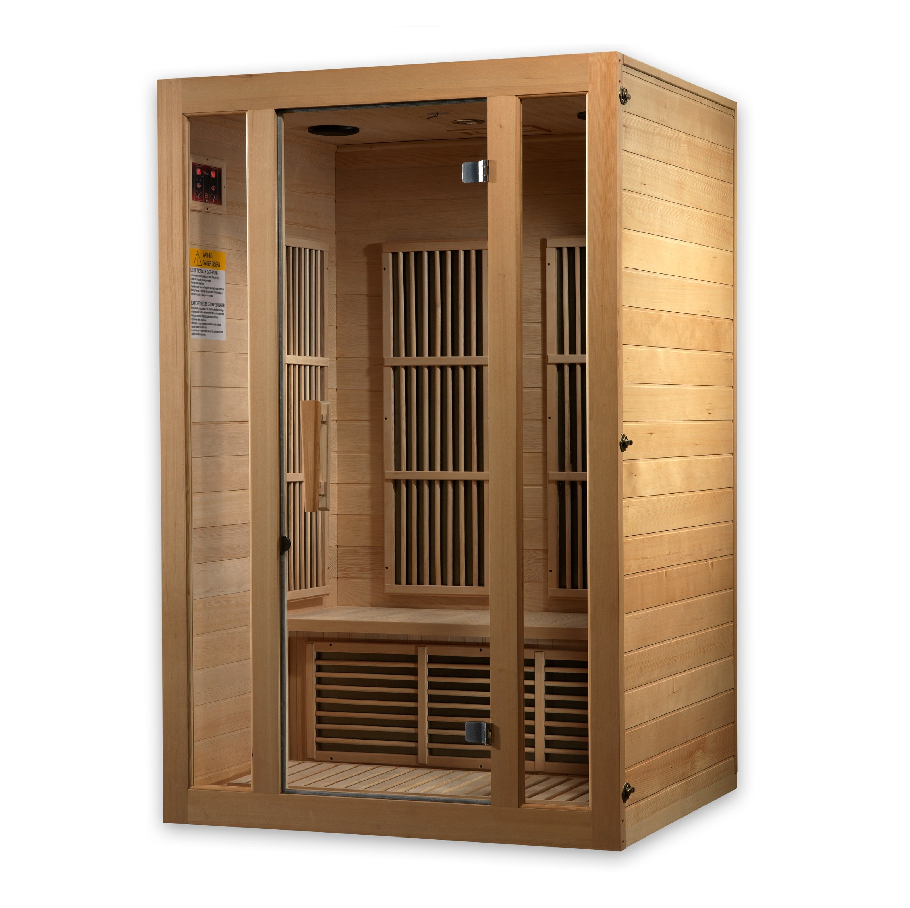 Maxxus "Seattle" 2 Person Low EMF FAR IR Sauna (MX-J206-01)