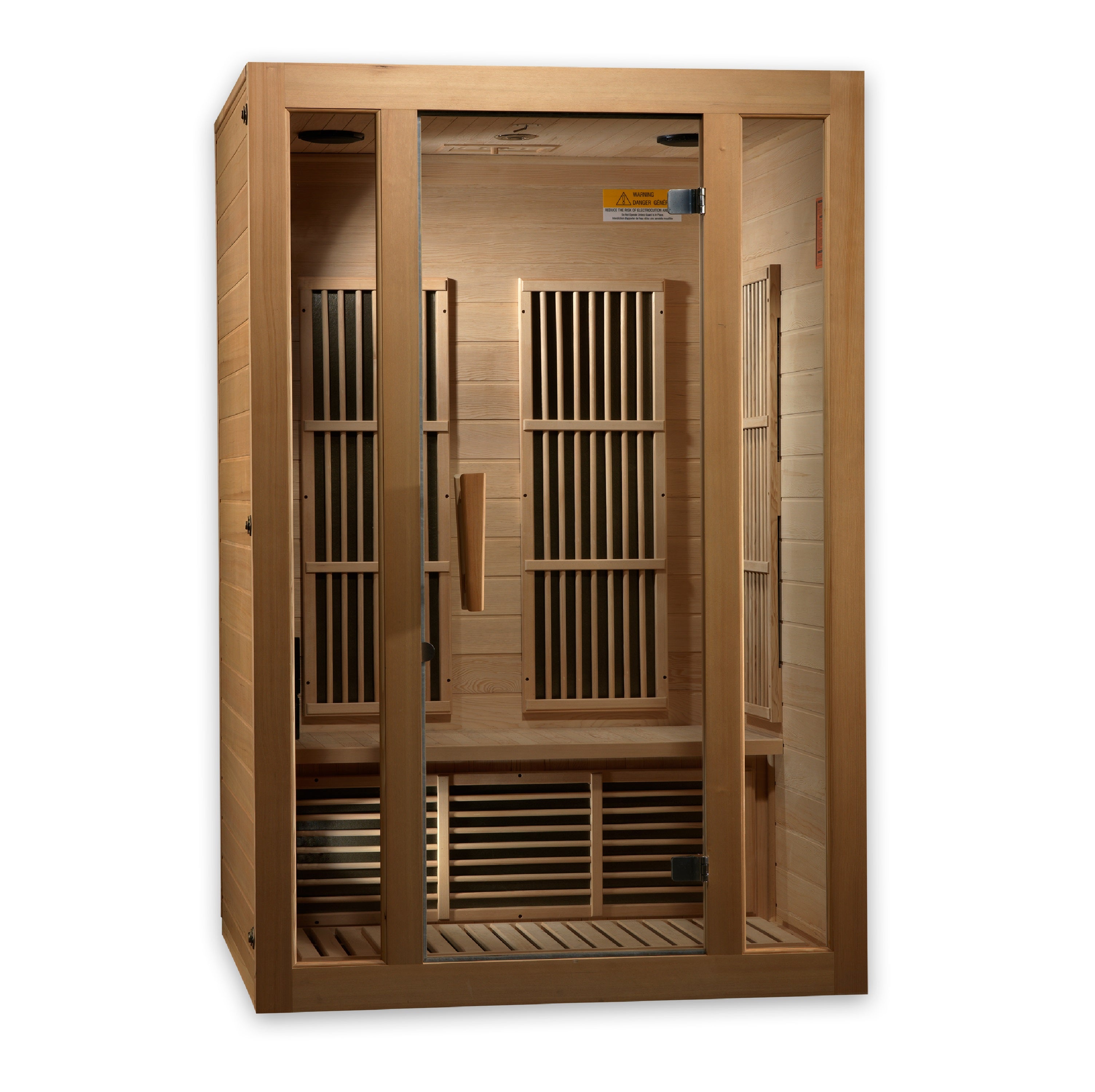 Maxxus "Seattle" 2 Person Low EMF FAR IR Sauna (MX-J206-01)