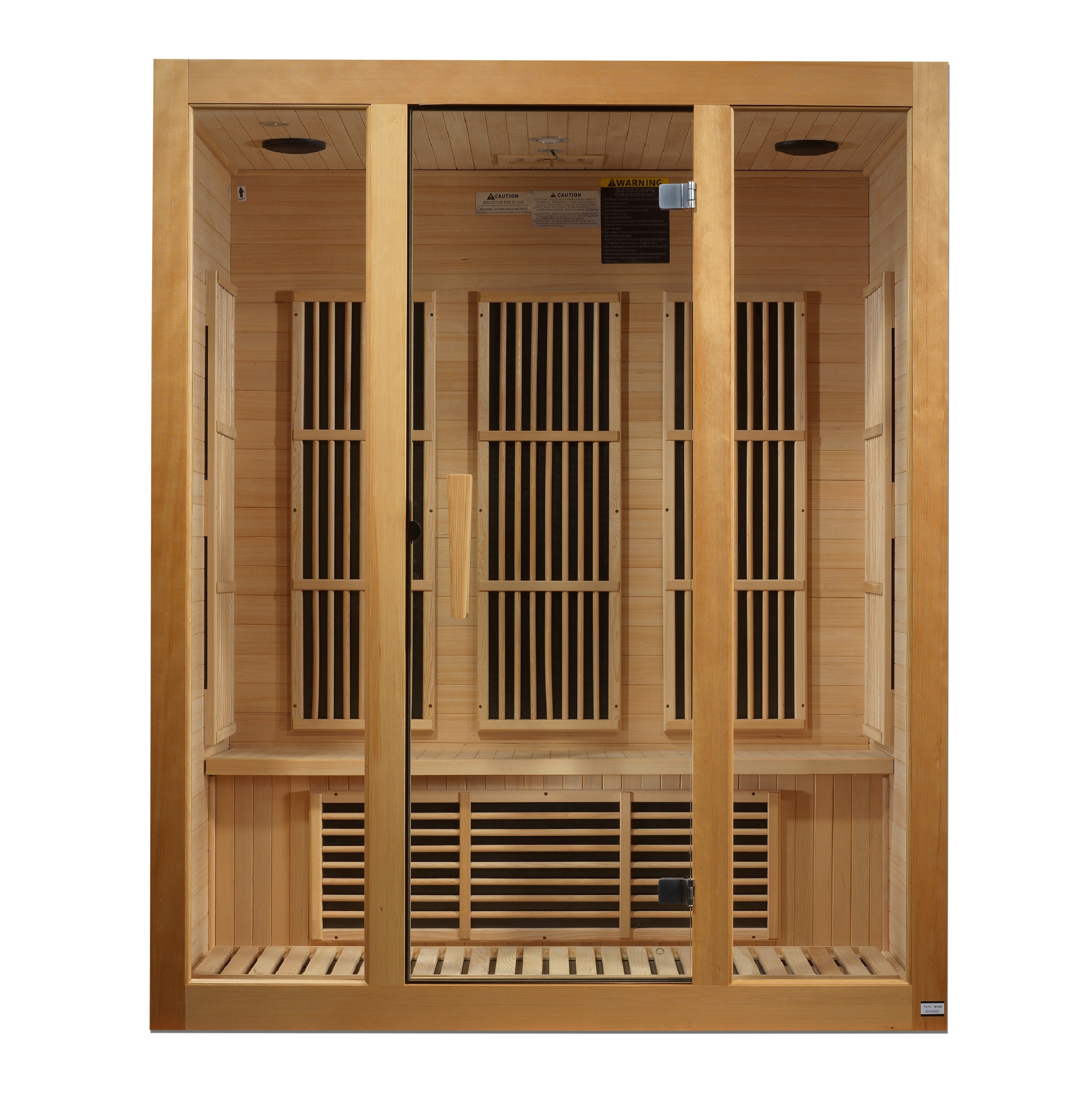 Maxxus "Bellevue" 3 Person Low EMF FAR IR Sauna (MX-J306-01)