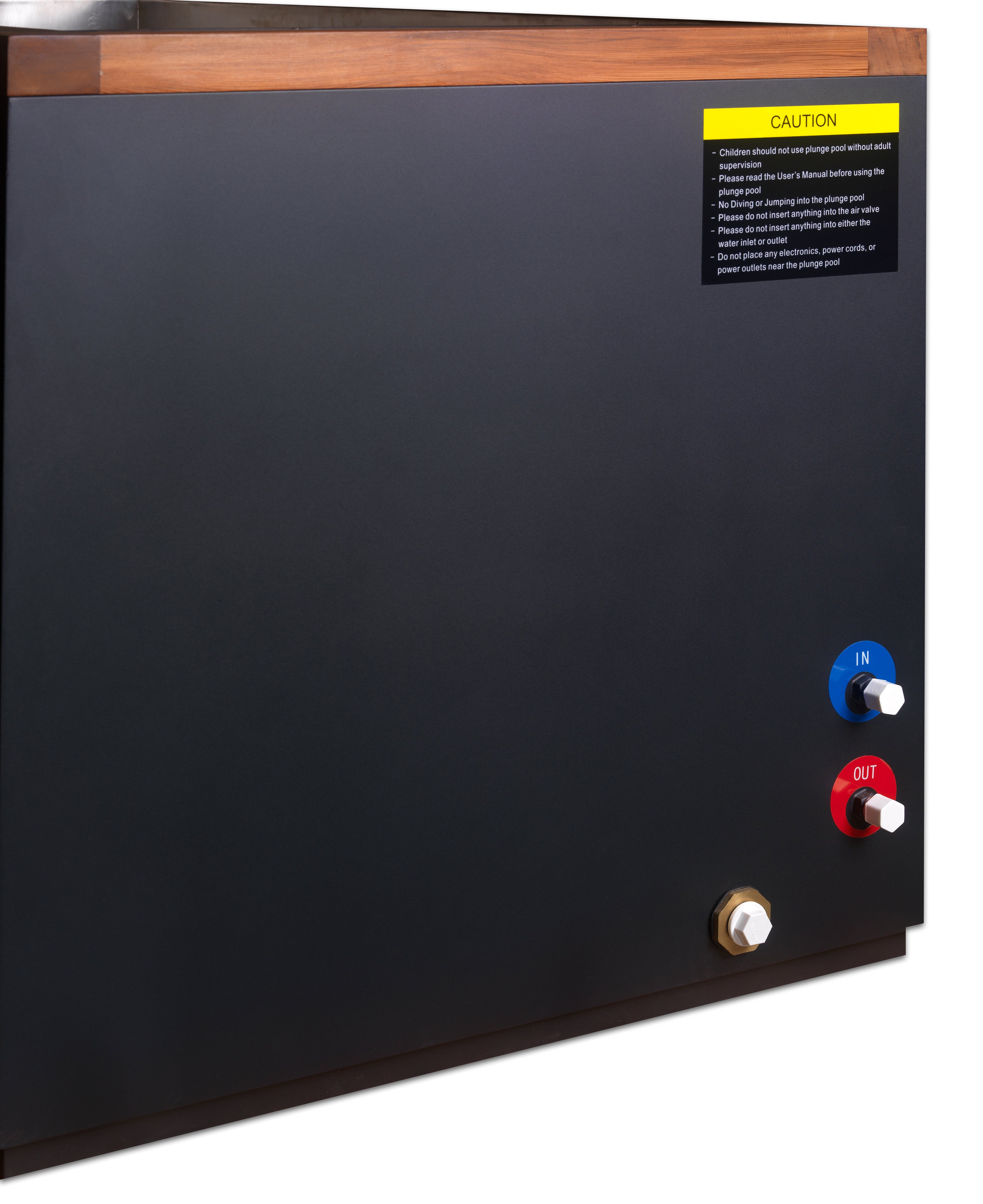 Dynamic Cold Therapy "CUBOID" 304 Stainless Steel Cold Plunge Model: DCT-S-050-NS-34