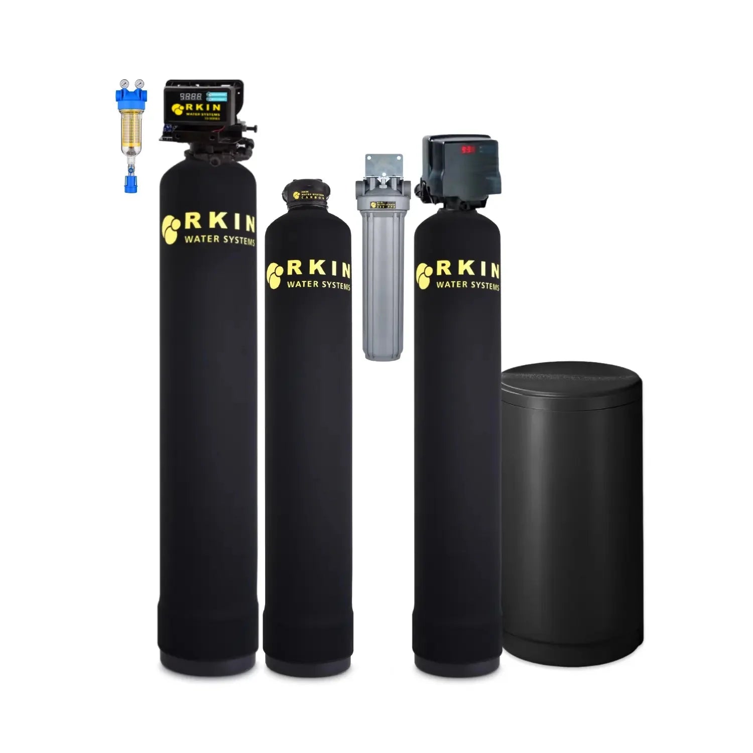 Advanced Water Softener and Well Water Filter Combo