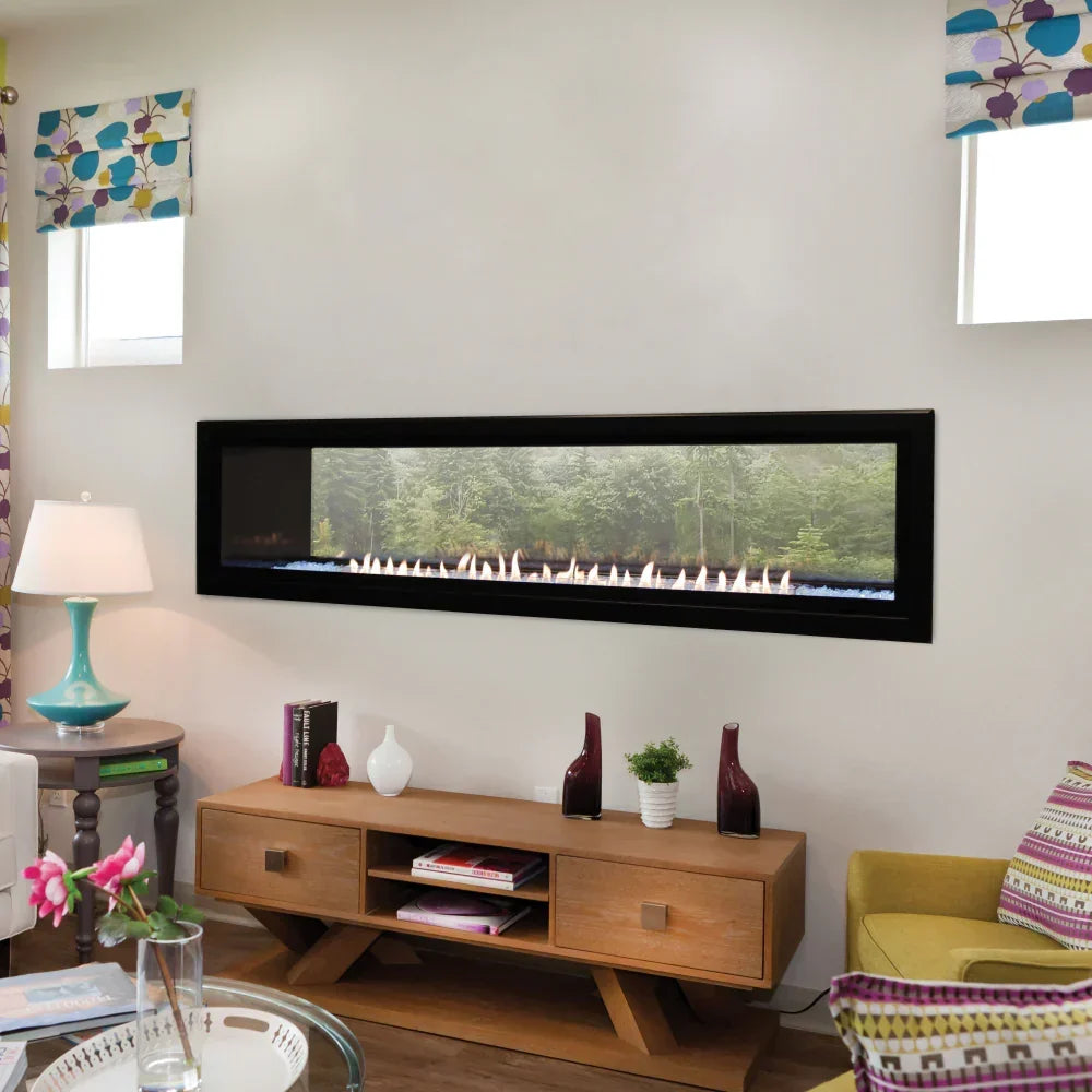 American Hearth Empire Boulevard See-Through 60" Vent-Free Fireplace