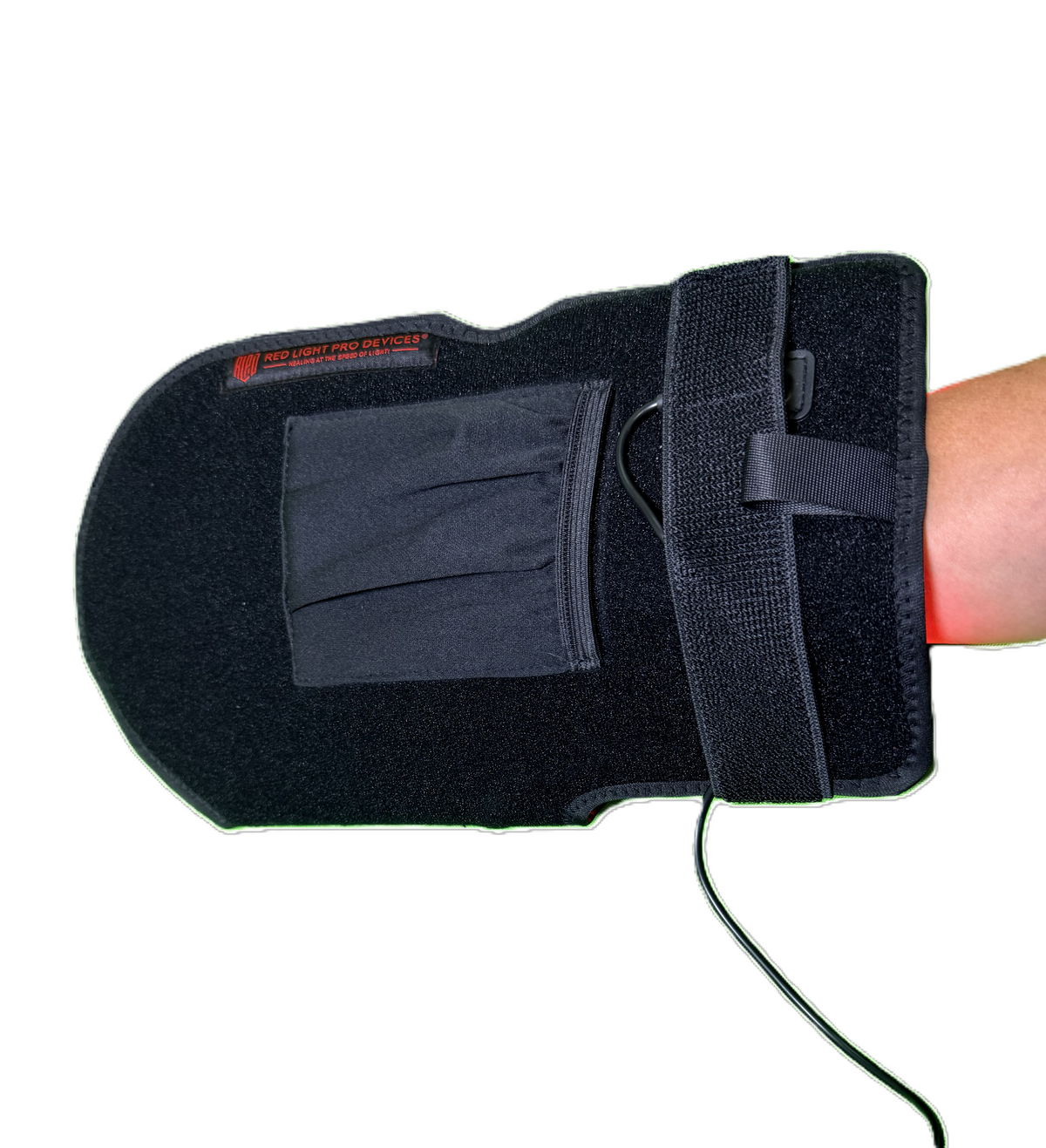 Red Light Therapy Hand & Wrist Glove 13.5" x 7.5"| 1080 High-Power LEDs + 12V Car Adapter