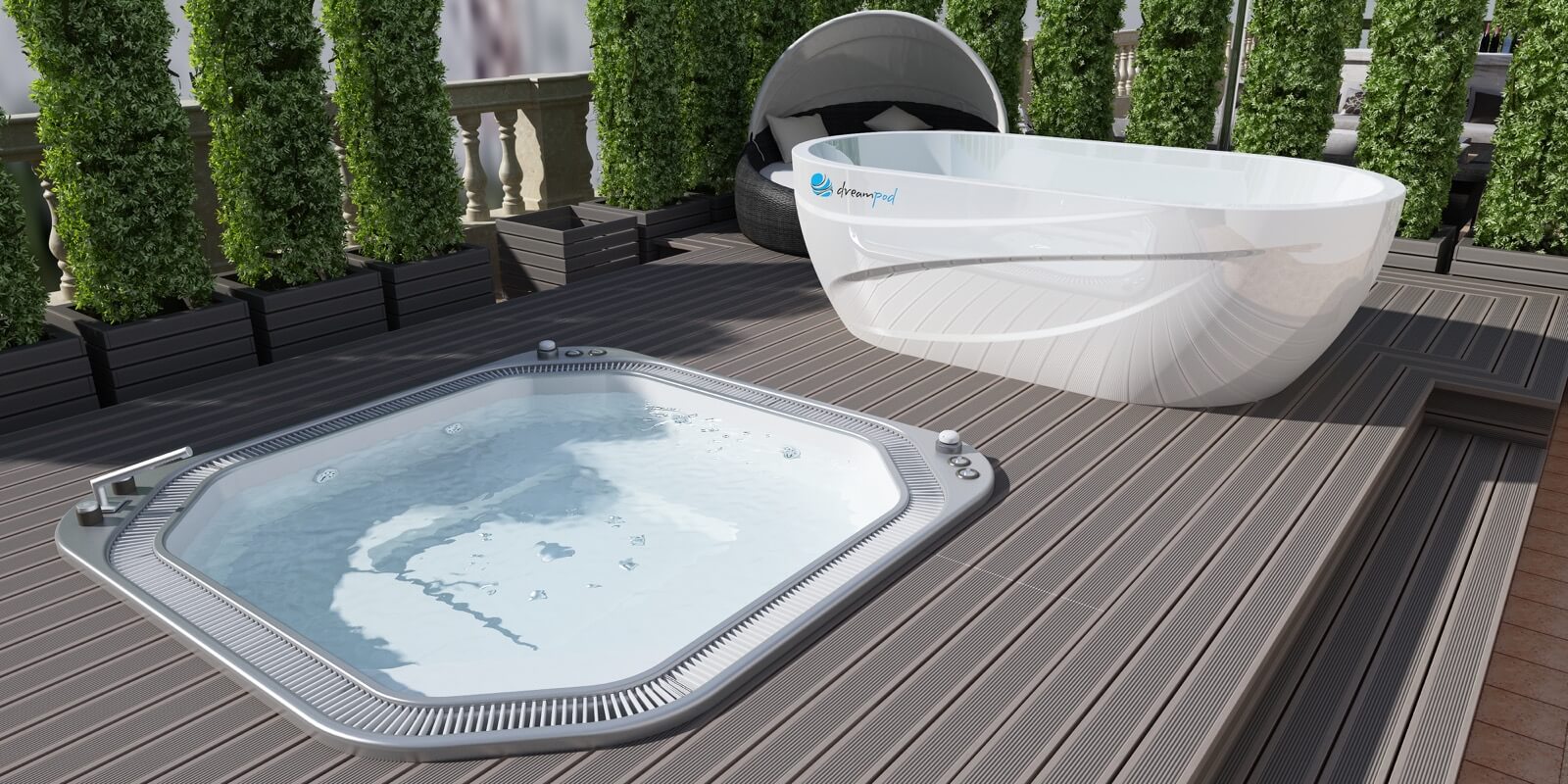 The Dreampod Ice Bath with Chiller