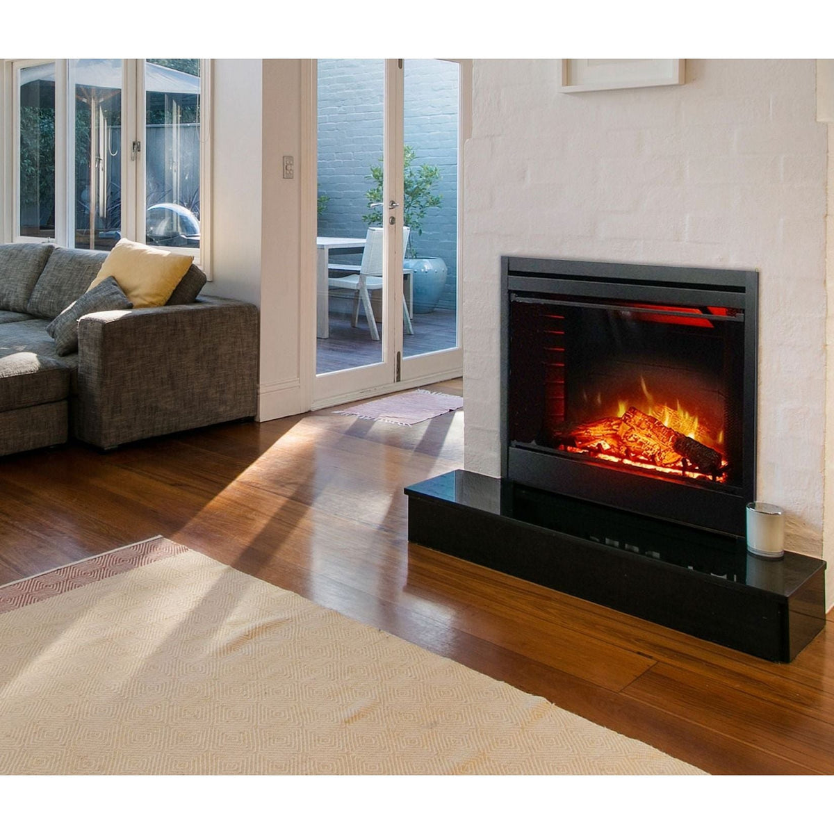 American Hearth Empire Nexfire Traditional 39" Electric Fireplace