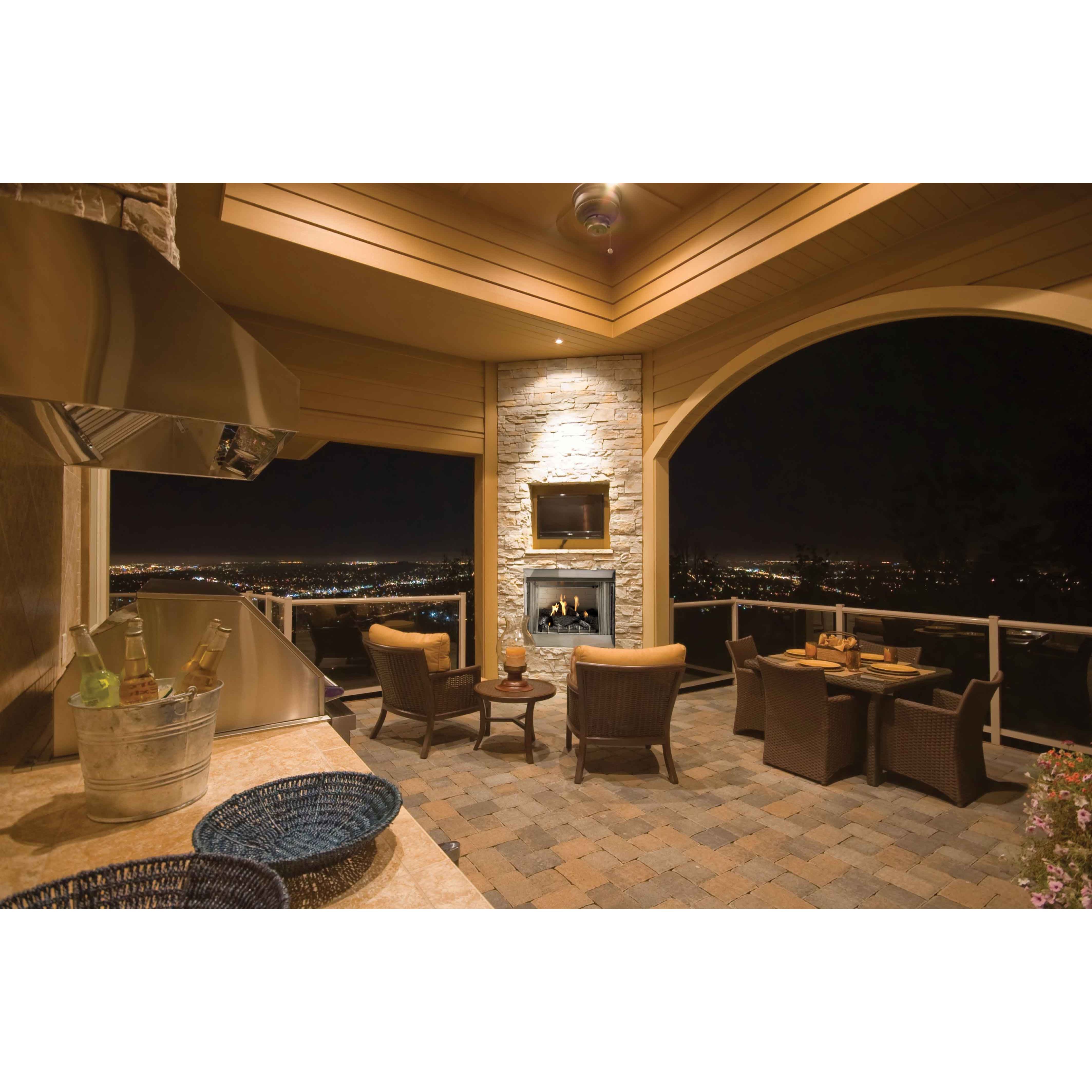 American Hearth Empire Carol Rose Outdoor 42" Vent-Free Firebox