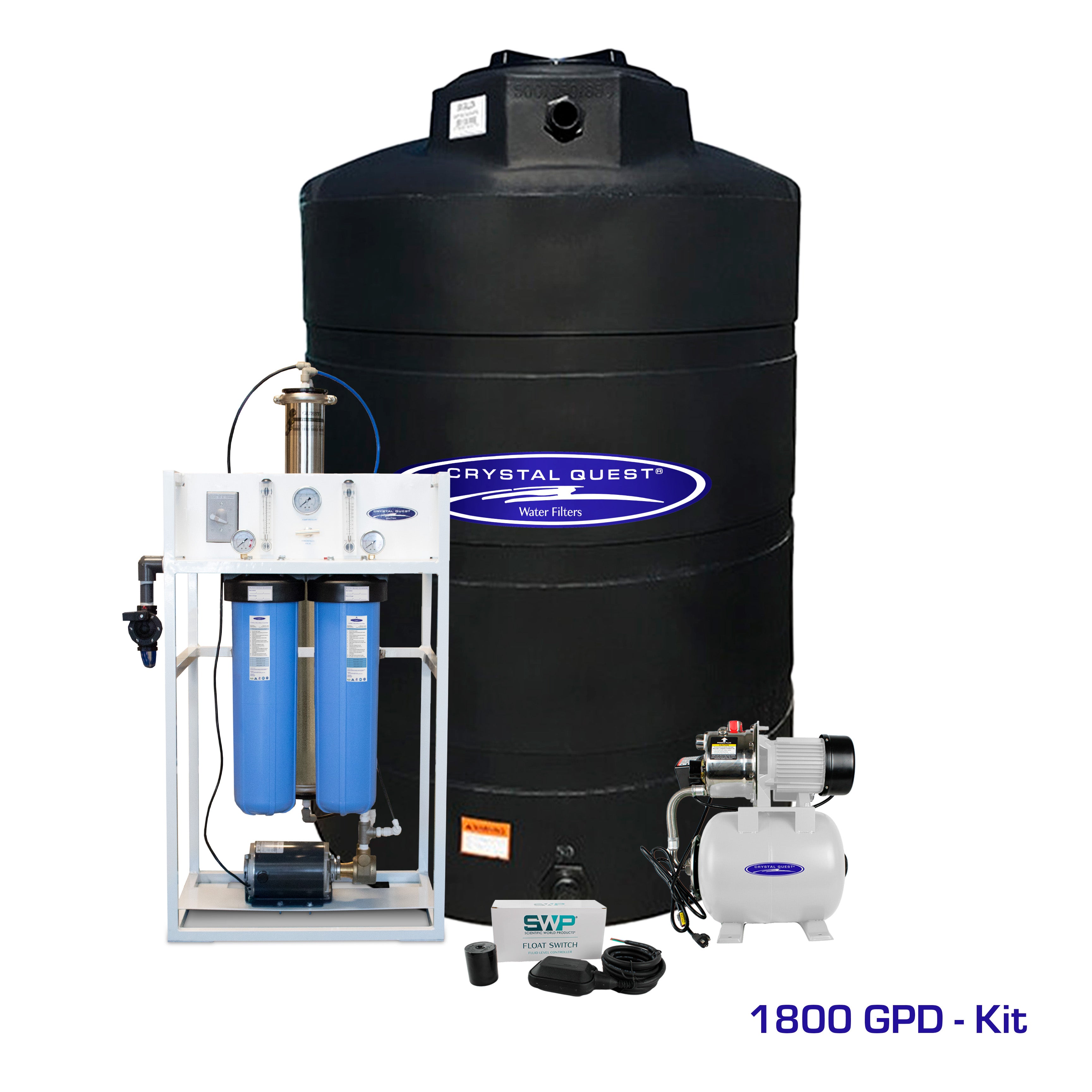 Commercial Mid-Flow Reverse Osmosis System (500-7000 GPD)