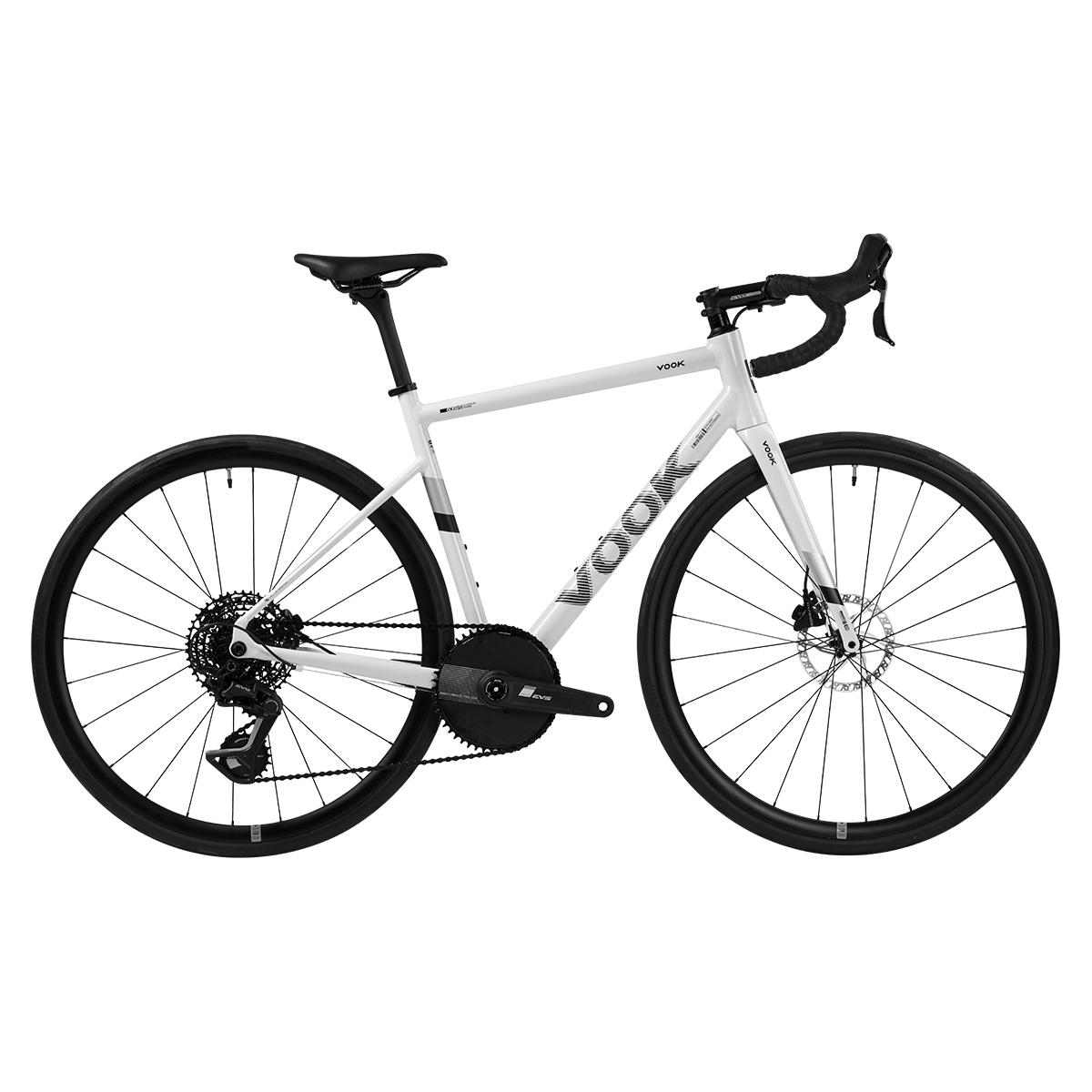 VOOK ONE 2.0 Road Bike Lightweight 7.8kg, 1290g aluminum frame + 345g carbon fork