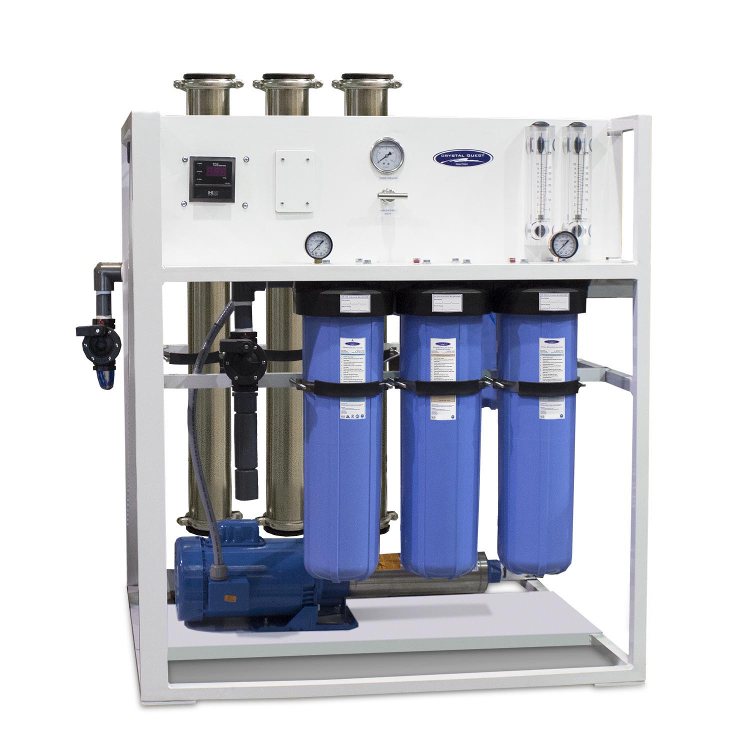 Commercial Mid-Flow Reverse Osmosis System (500-7000 GPD)