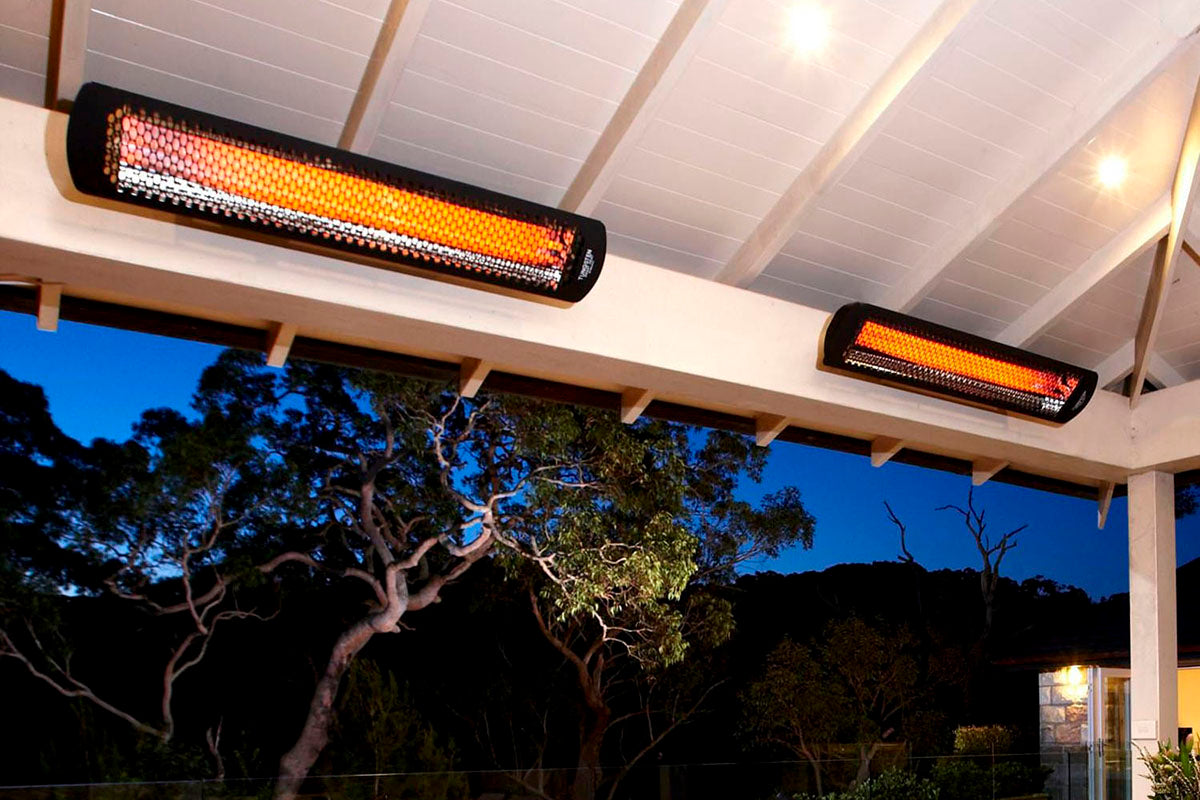 Bromic Heaters Tungsten Smart-Heat 6000 Watt Radiant Infrared Outdoor Electric Heater | Black | 277V