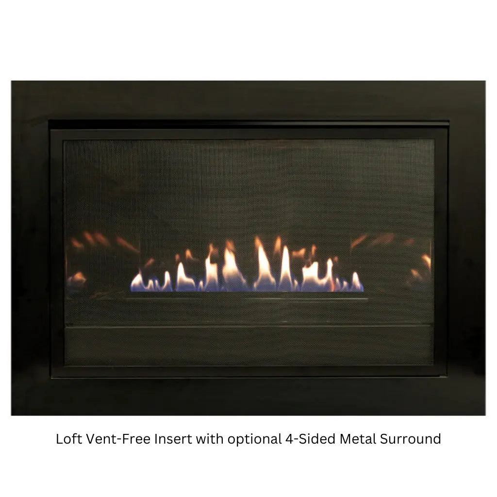American Hearth Empire Loft Small Vent-Free Fireplace Insert