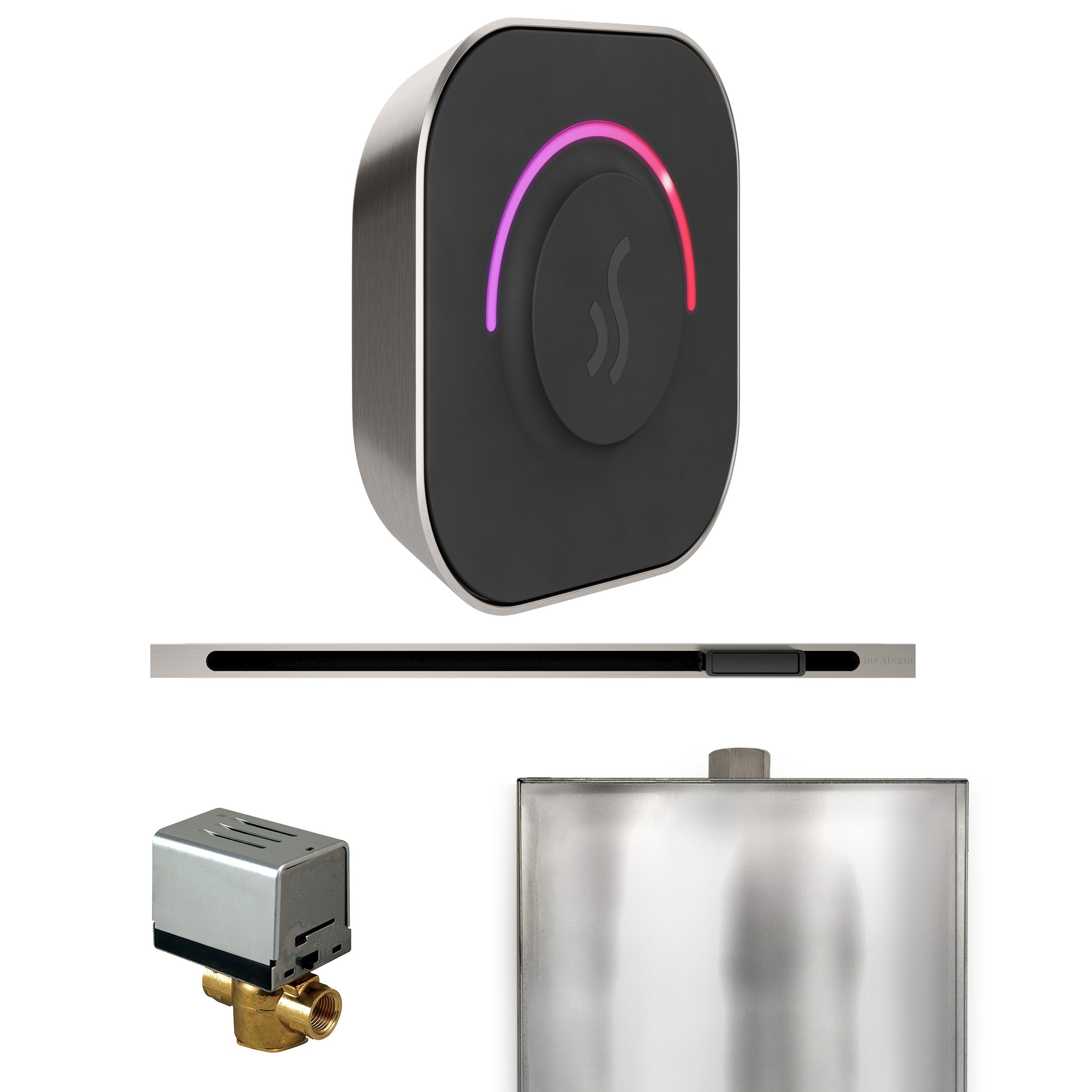 Mr. Steam ButlerTouch Steam Shower Control Package with TempoTouch Control and Linear Steamhead