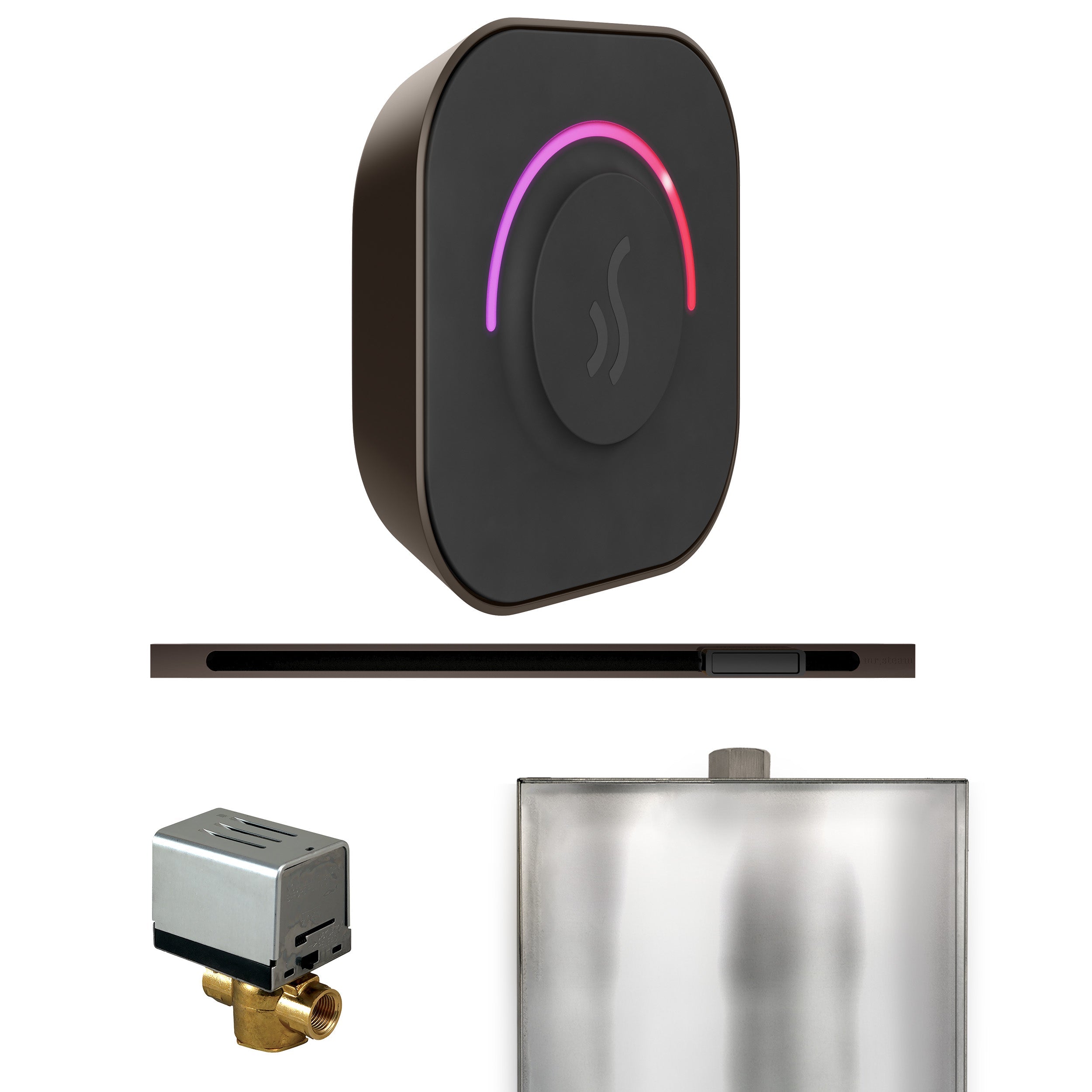 Mr. Steam ButlerTouch Steam Shower Control Package with TempoTouch Control and Linear Steamhead