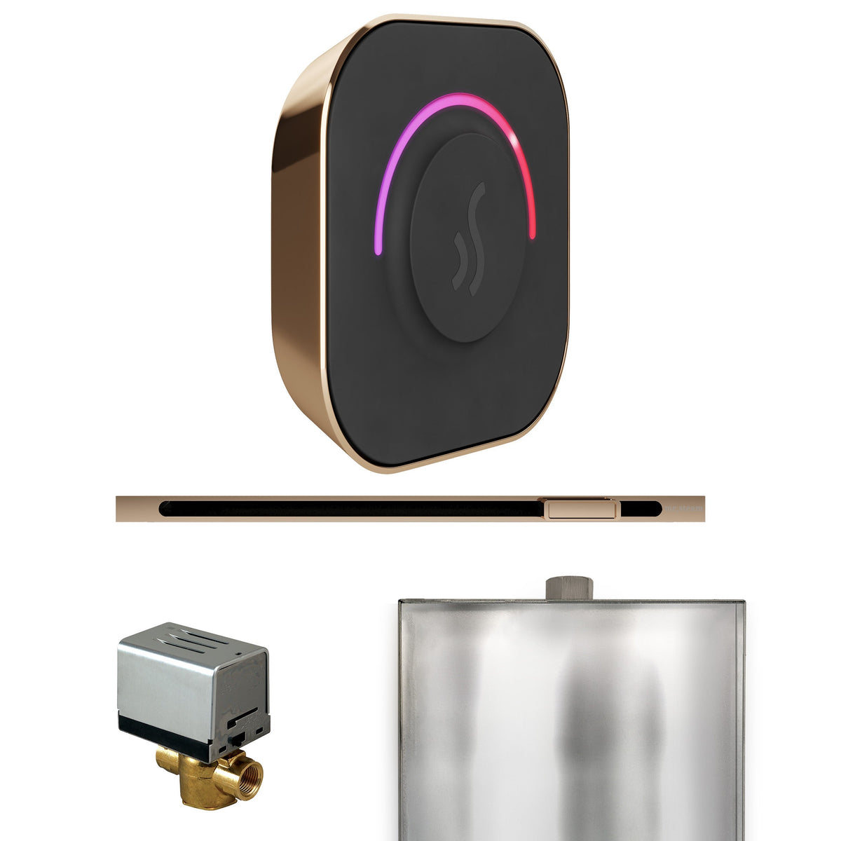 Mr. Steam ButlerTouch Steam Shower Control Package with TempoTouch Control and Linear Steamhead