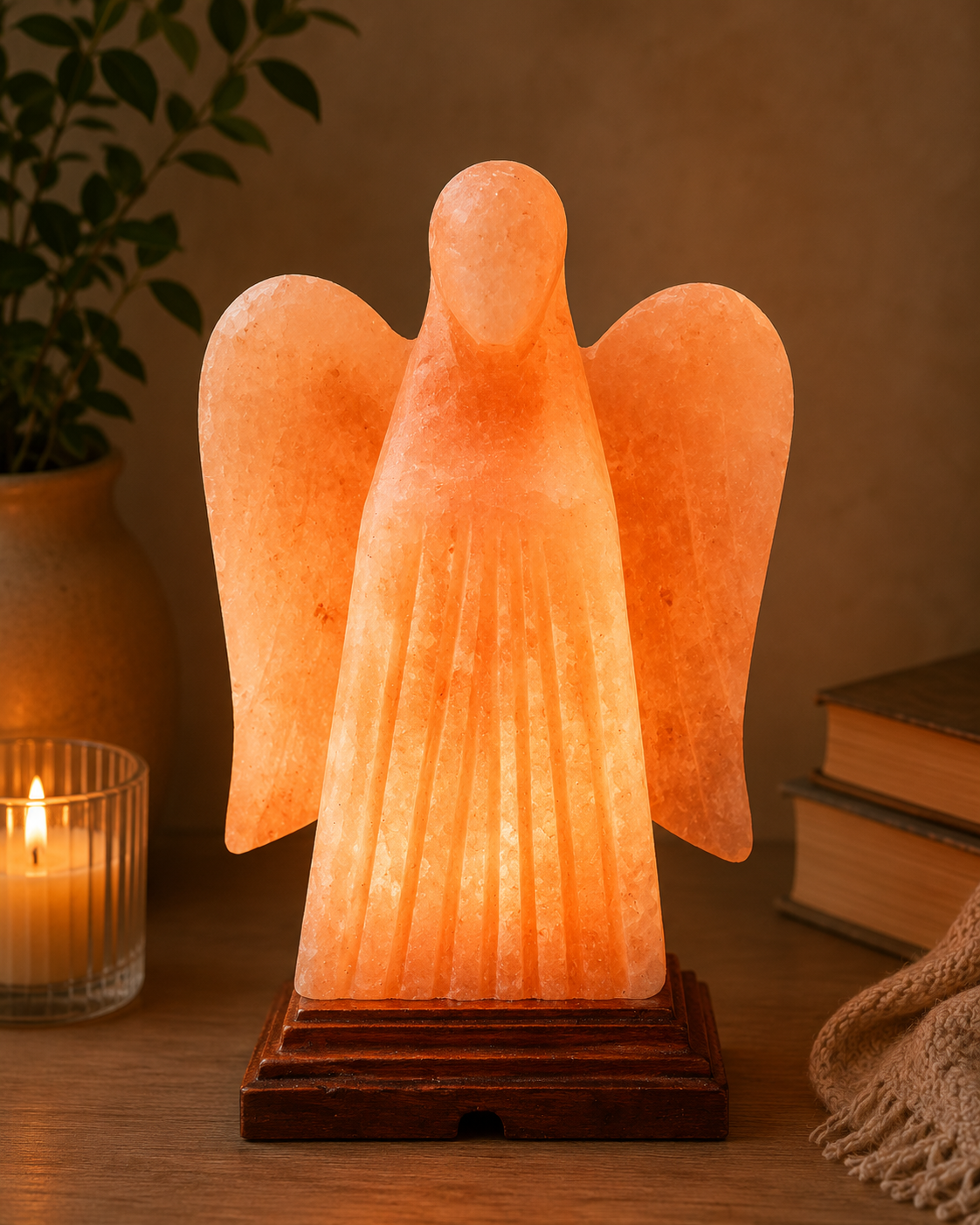 Angel Salt Lamp