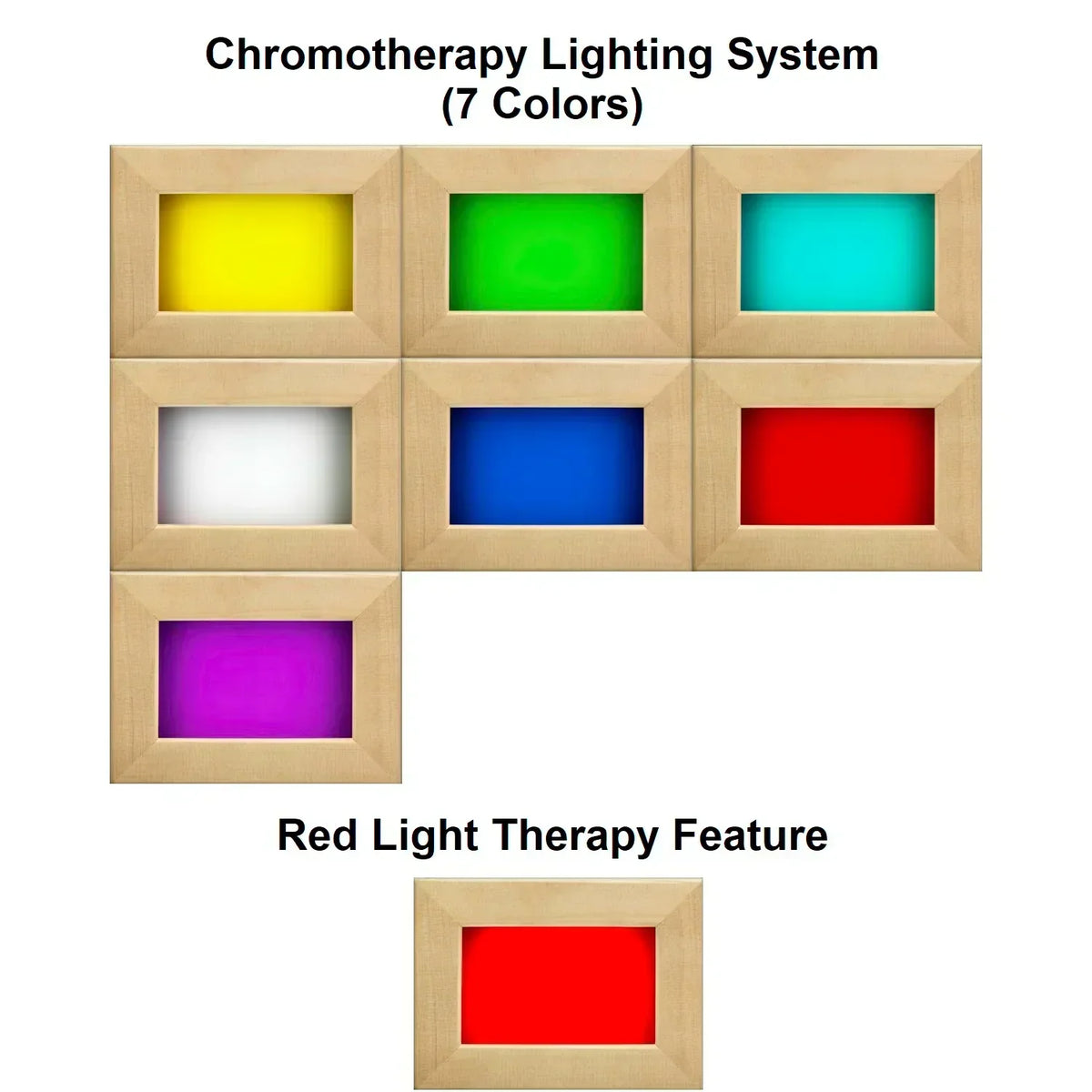 Golden Designs Near Zero EMF Far Infrared Sauna | GDI-6996-01 Elite | 6 Persons
