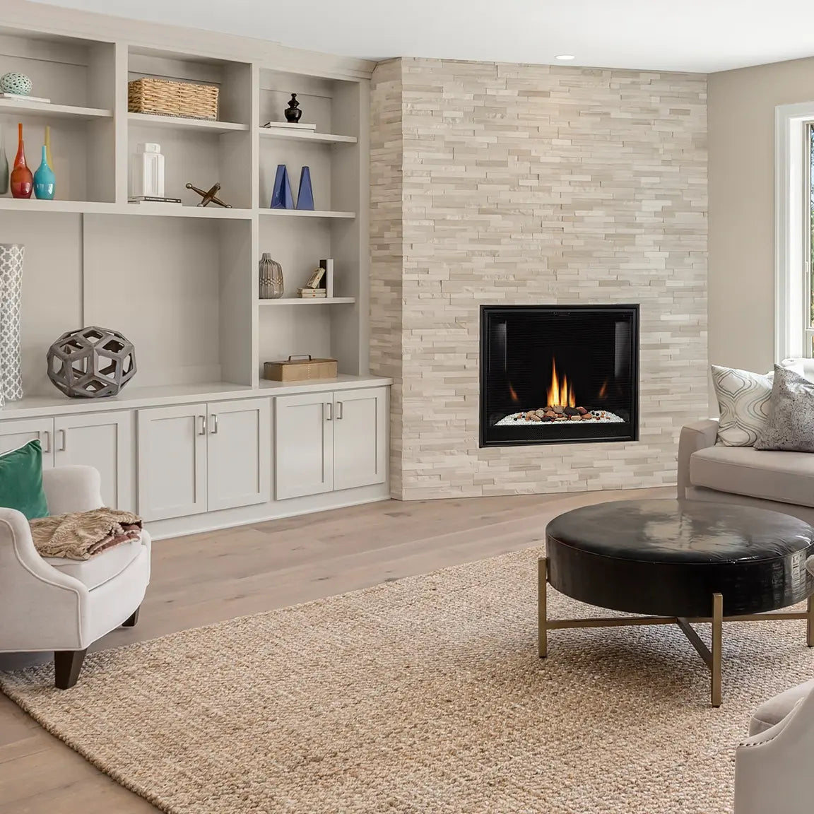 American Hearth Empire Tahoe Clean-Face Contemporary 42" Direct Vent Gas Fireplace