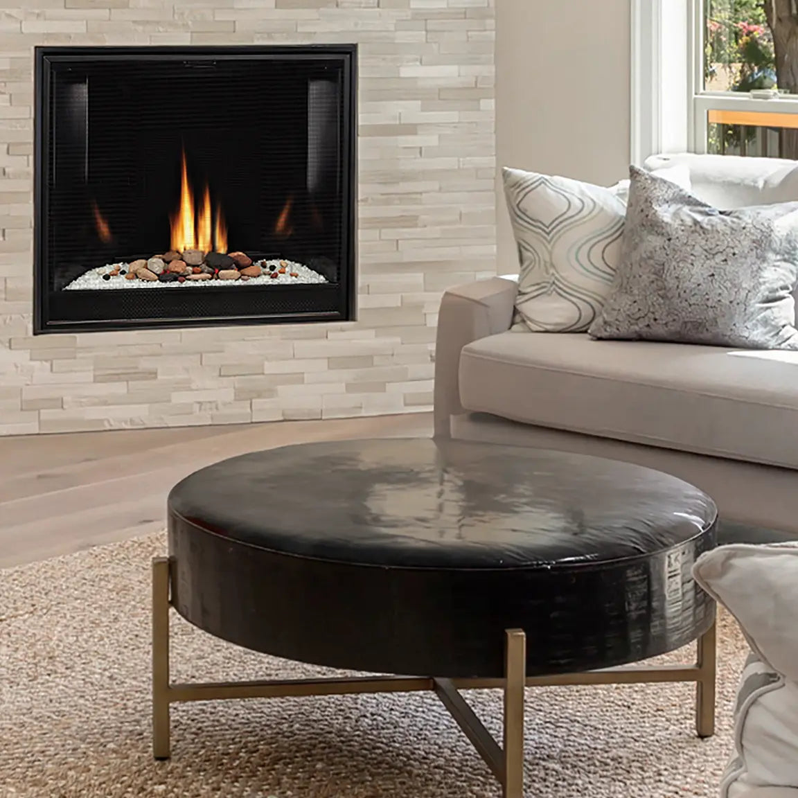 American Hearth Empire Tahoe Clean-Face Contemporary 32" Direct Vent Fireplace
