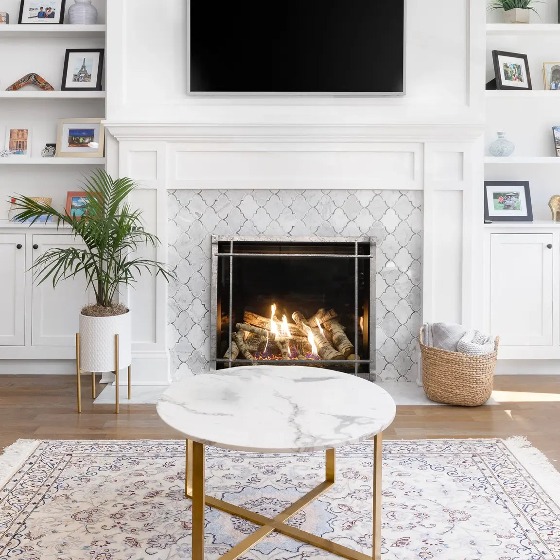 American Hearth Empire 36" Rushmore Clean-Face Direct Vent Fireplace