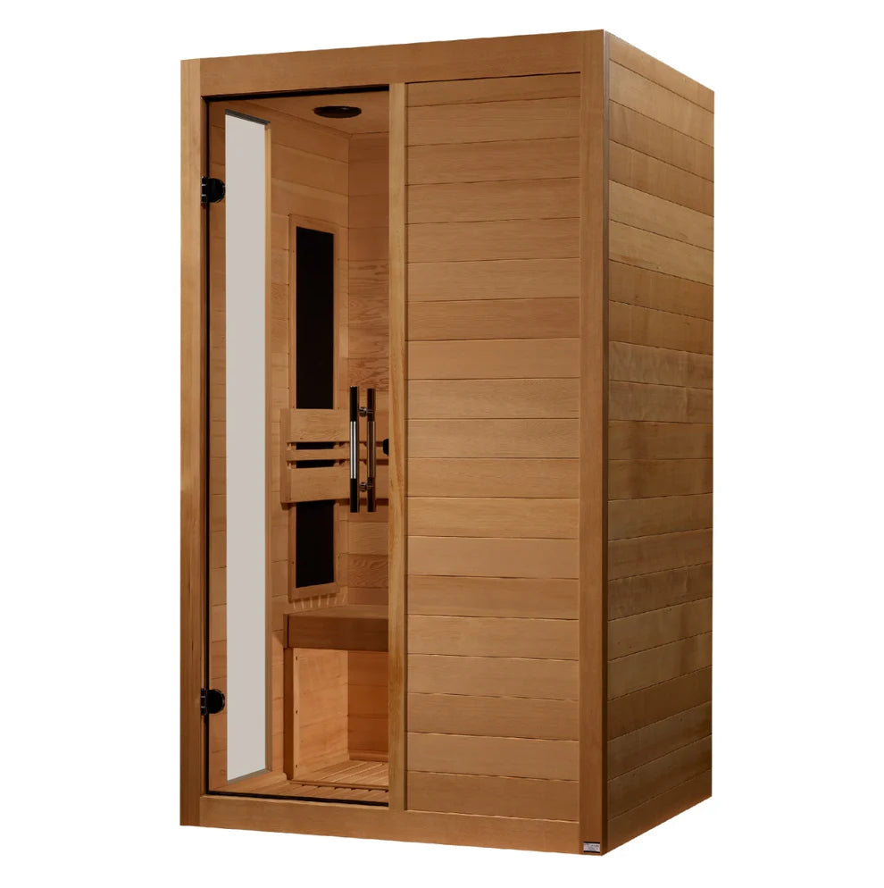 *New 2026 Model* Golden Designs Dynamic "Veneto" 1-2 Person Low EMF FAR IR Sauna DYN-6115-05