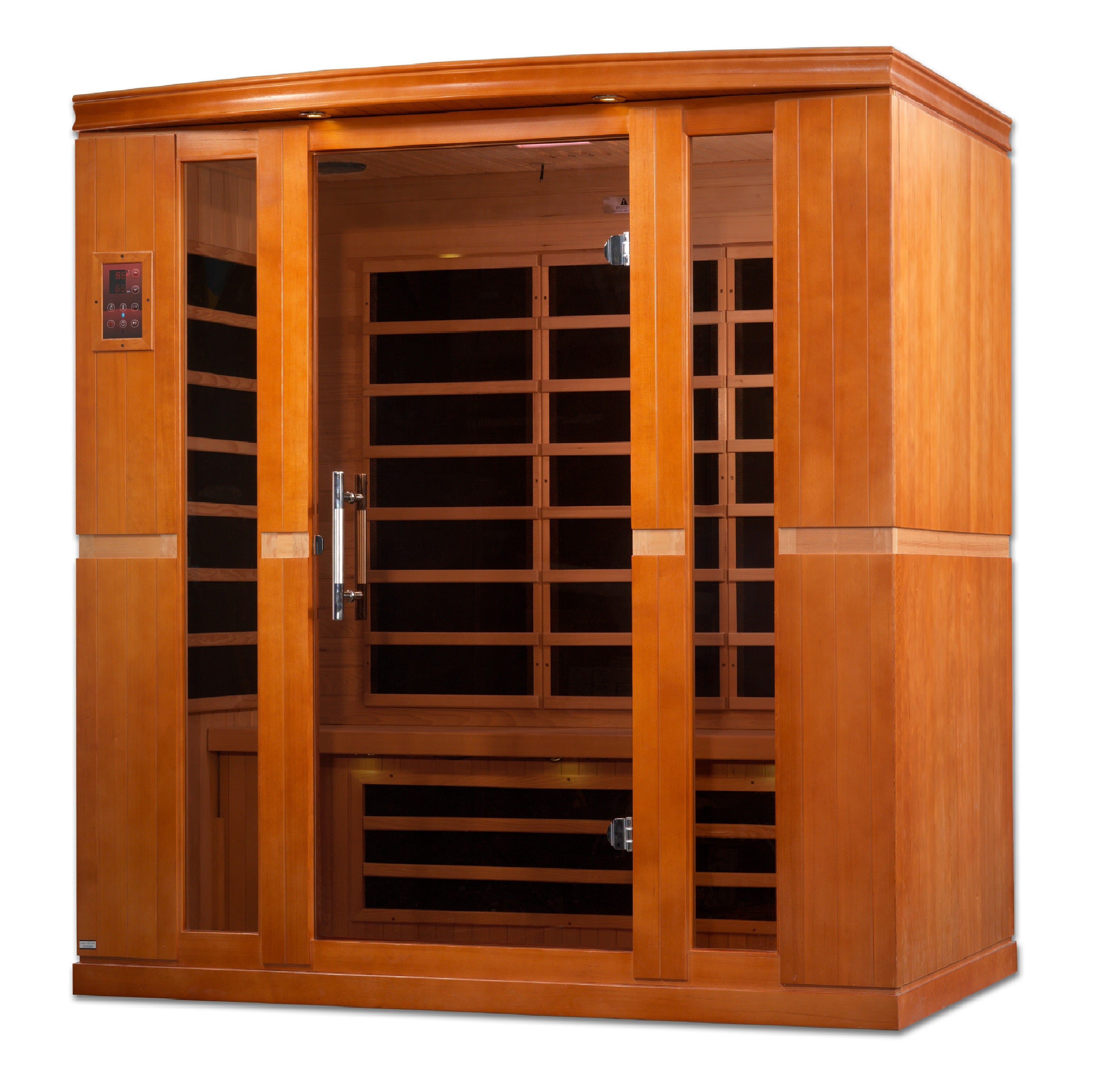 Golden Designs Dynamic Bergamo 4-person Low EMF FAR Infrared Sauna Model DYN-6440-01