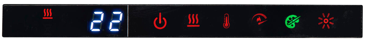 Dimplex Nova 28" Plug-in Electric Firebox With Acrylic Crystals Ember Bed