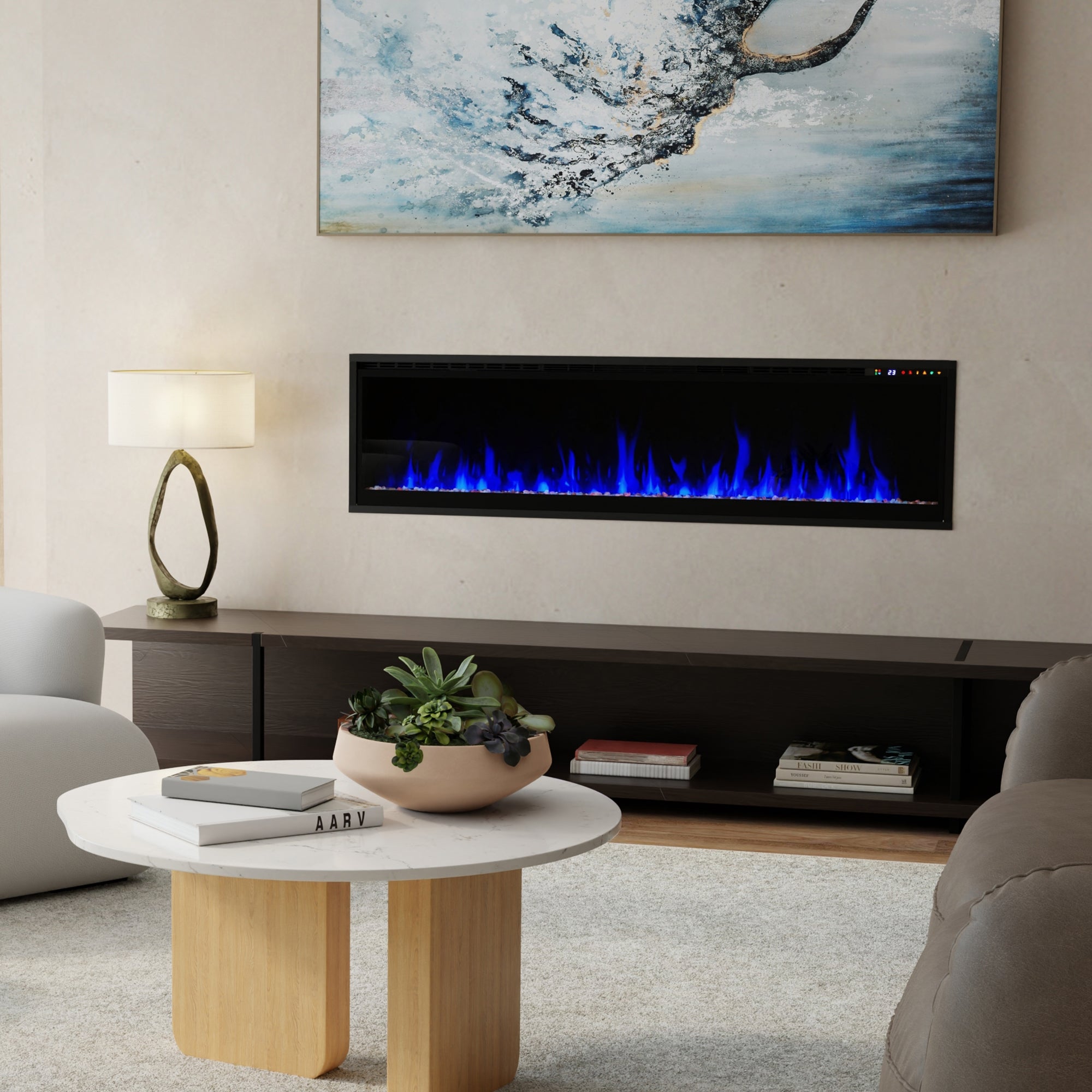 Dimplex Vital Essence 60" Built-in Linear Electric Fireplace