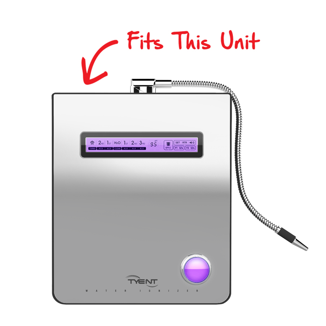 Tyent USA Water Ionizer EDGE-9000 TURBO