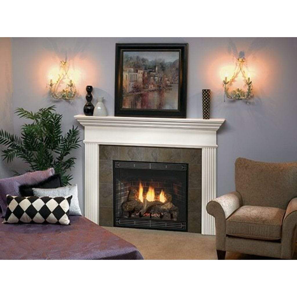 American Hearth Empire Keystone Deluxe B-Vent Fireplace - 34"
