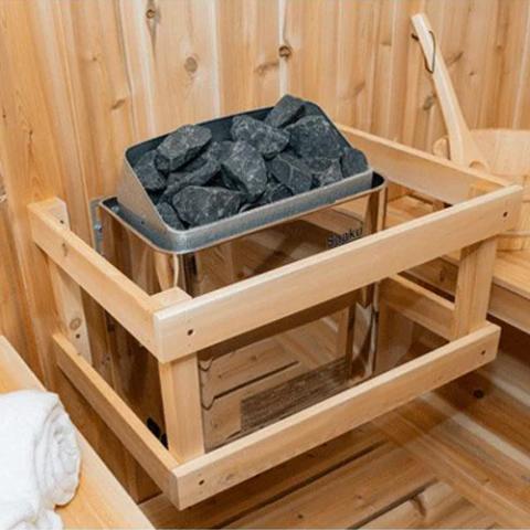 Harvia KIP45W Kip Series 4.5kW Stainless Steel Sauna Heater at 208V 3PH JH45W2083